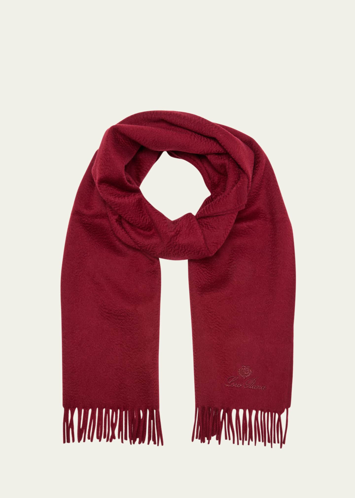 Loro Piana Men's Grande Unita Cashmere Scarf Bergdorf Goodman