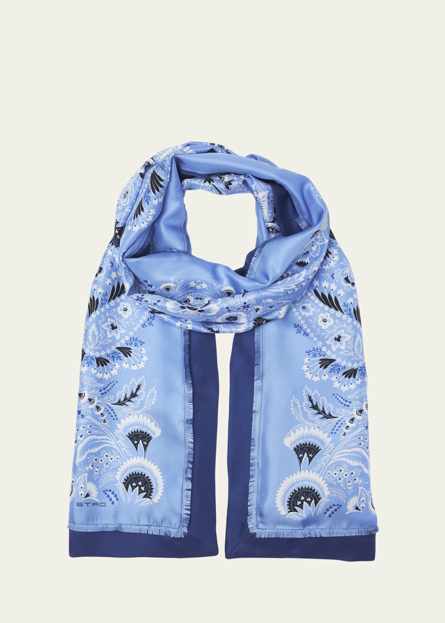 Etro discount silk scarf
