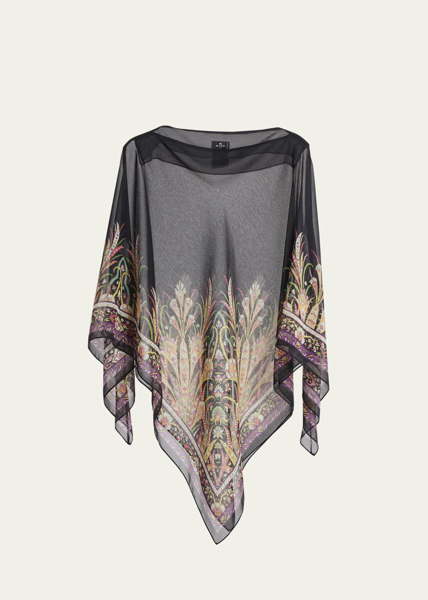 Etro Sheer Patterned Cover-Up Image 1 of 5