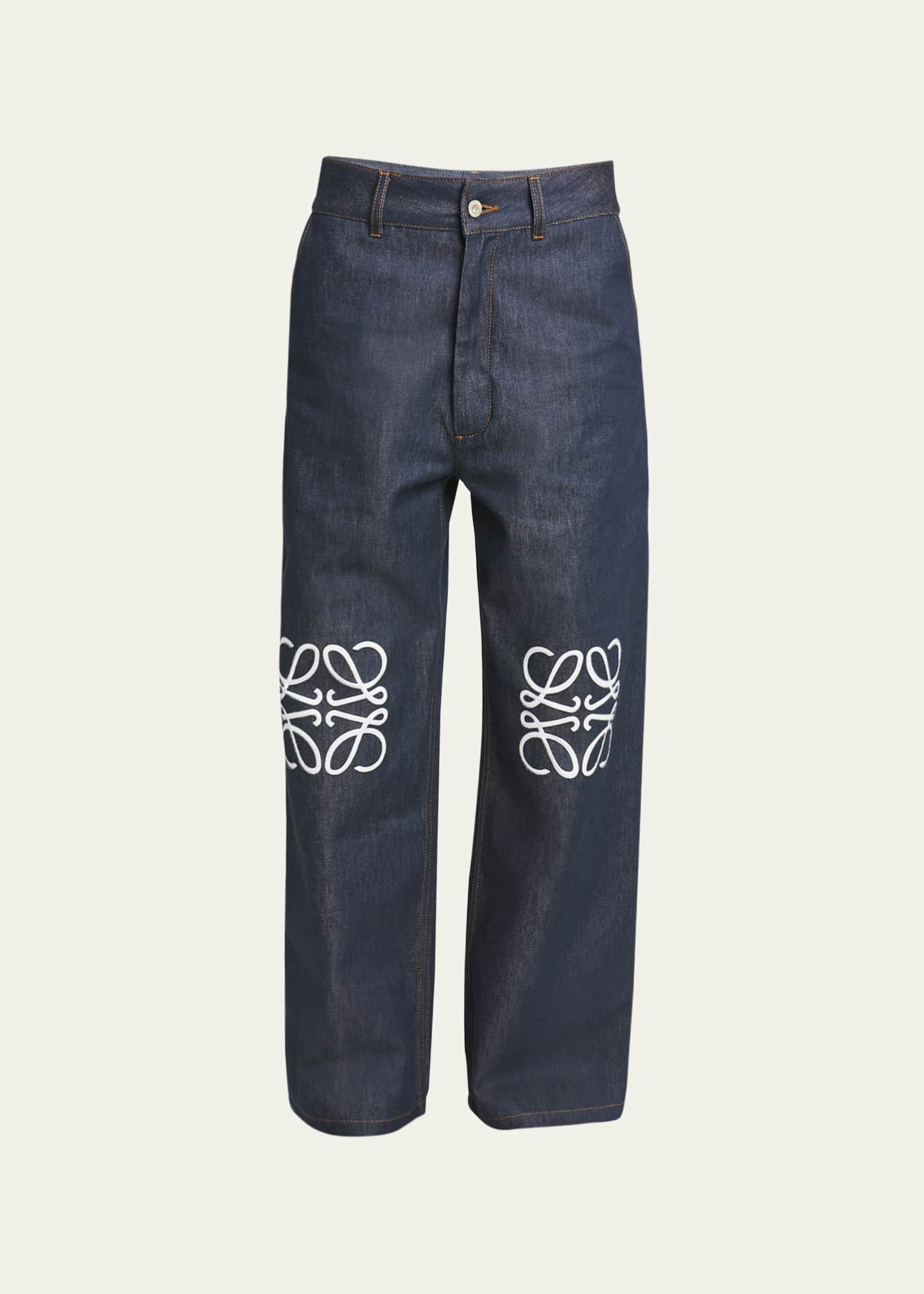 Loewe Anagram Straight Leg Jeans