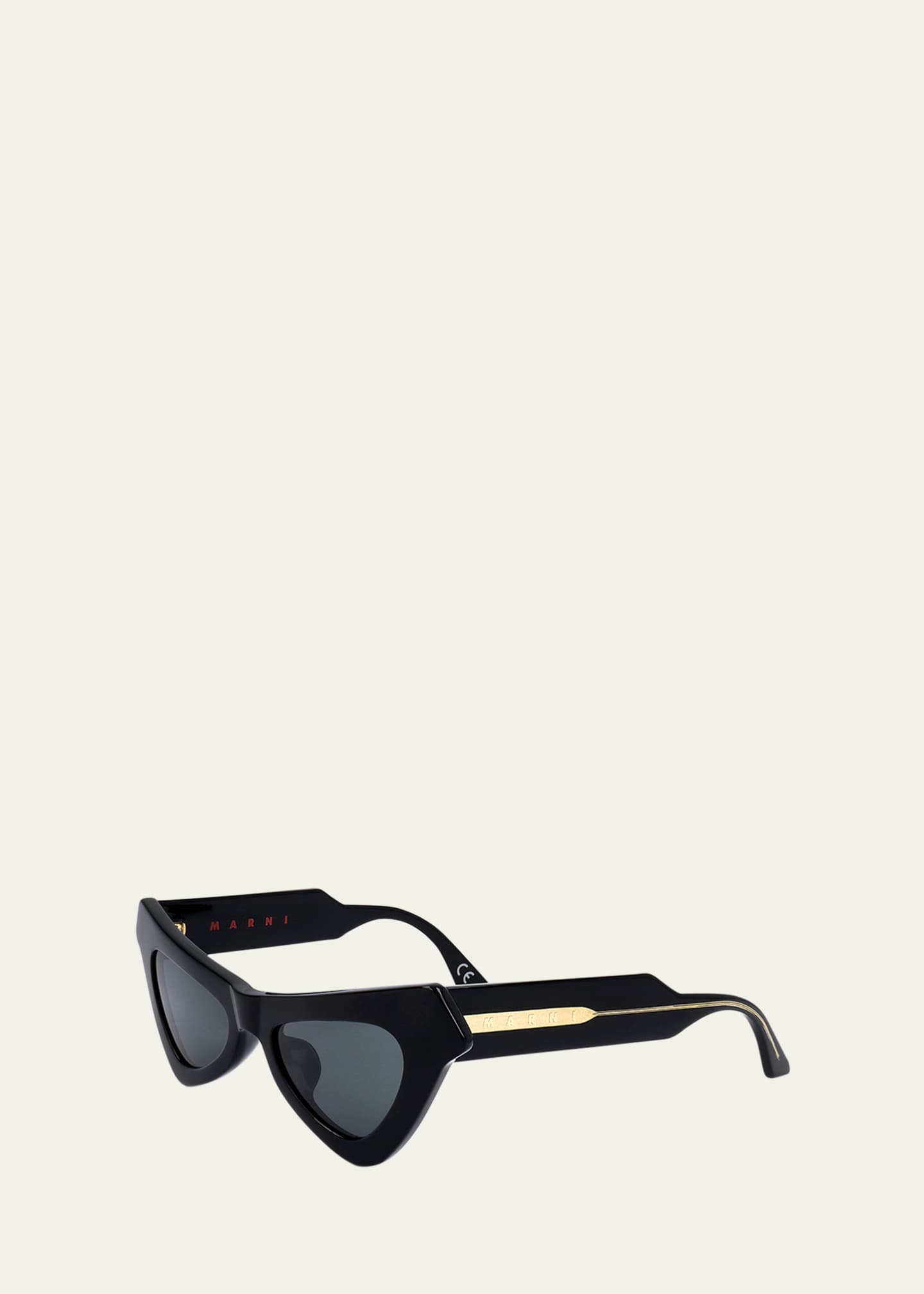Marni Logo Acetate Cat-Eye Sunglasses Image 2 of 3