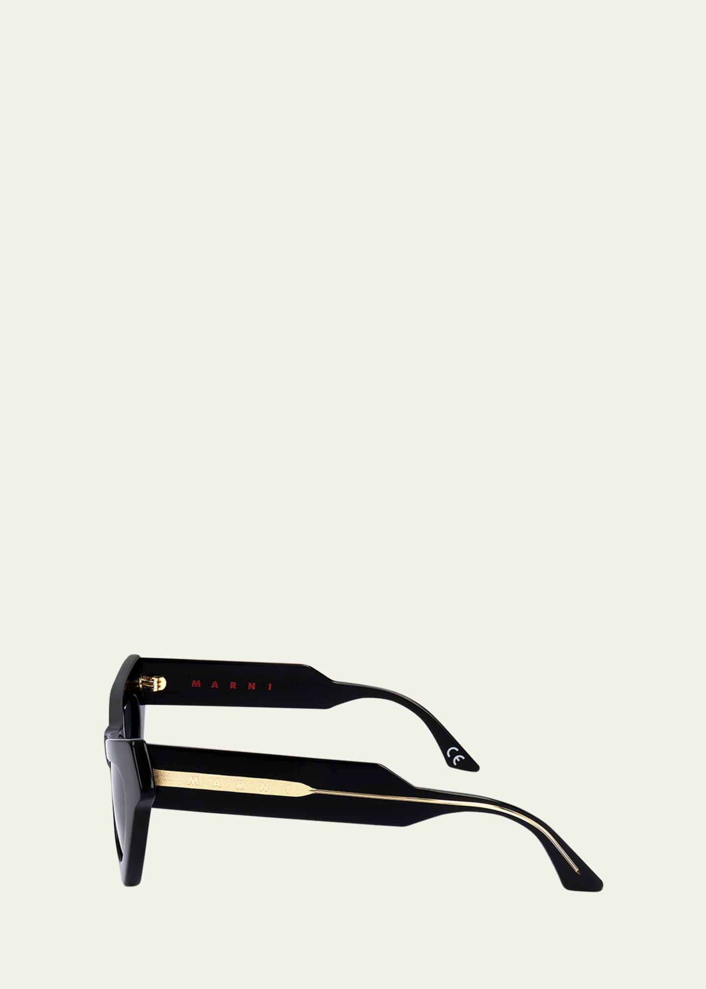 Marni Logo Acetate Cat-Eye Sunglasses Image 3 of 3