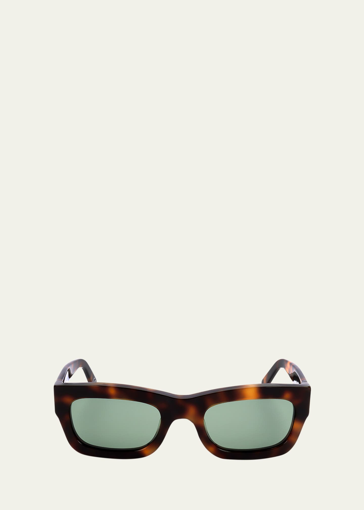 Marni Logo Acetate Rectangle Sunglasses Image 1 of 3