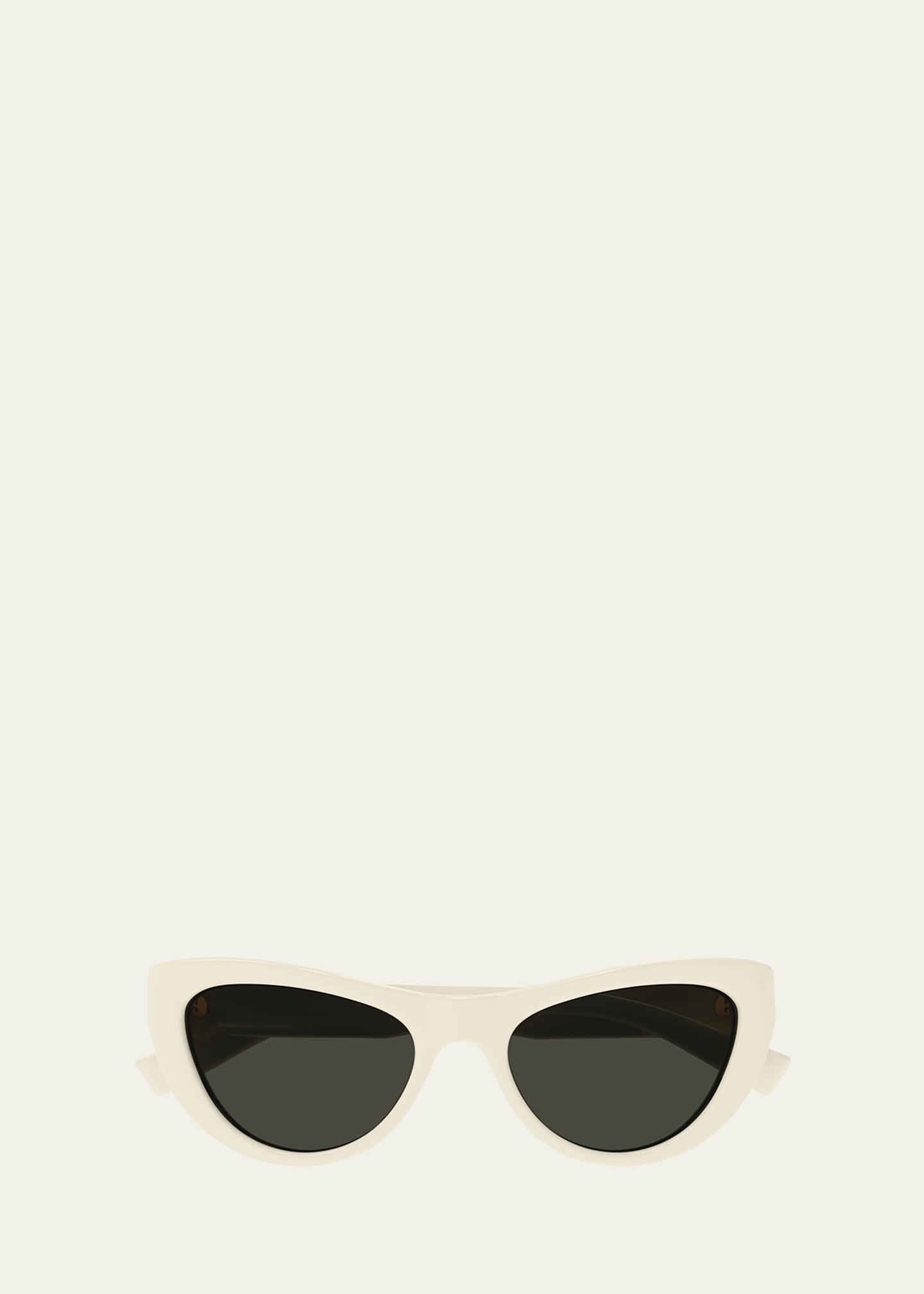 Saint Laurent Classic New Essential Cat Eye Sunglasses Saint Laurent SL 466 001 Sunglasses | As Seen On Ryan  main image 2