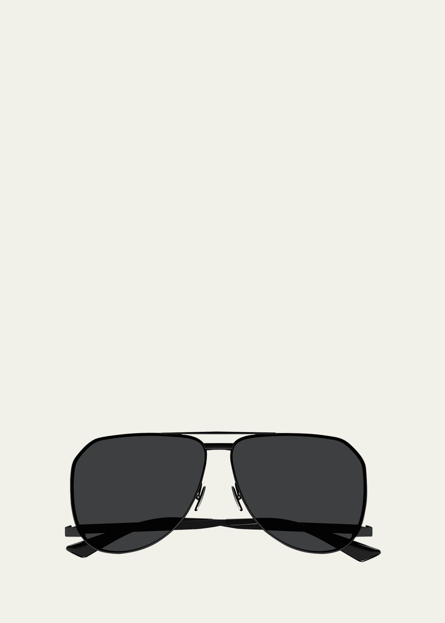 Saint Laurent Men's SL 690 Dust Metal Aviator Sunglasses Image 1 of 2