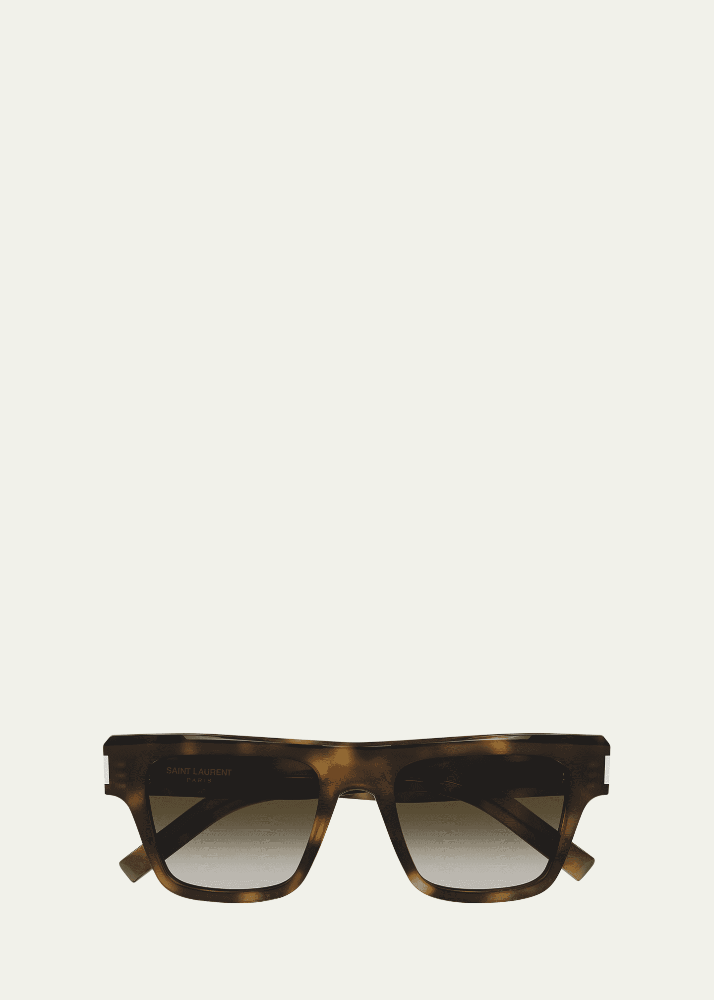 Saint Laurent Men's SL 469 Acetate Rectangle Sunglasses Image 1 of 2
