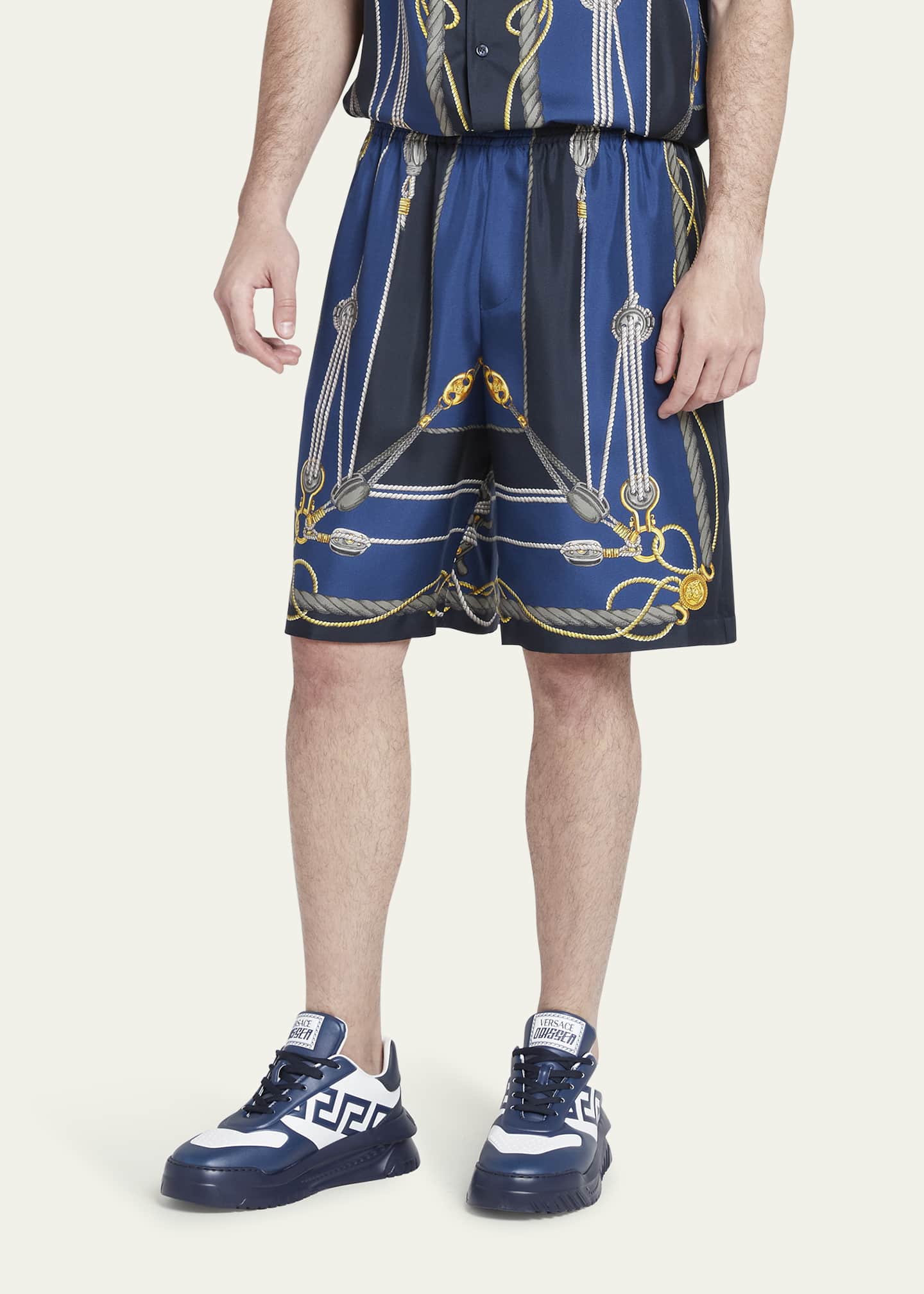 Versace gym shorts deals