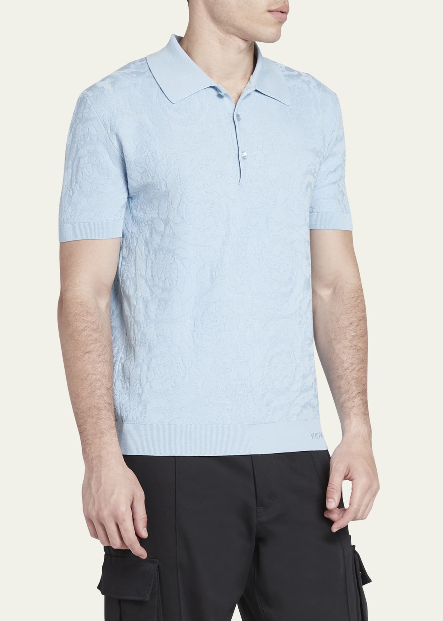 Versace mens polo sales