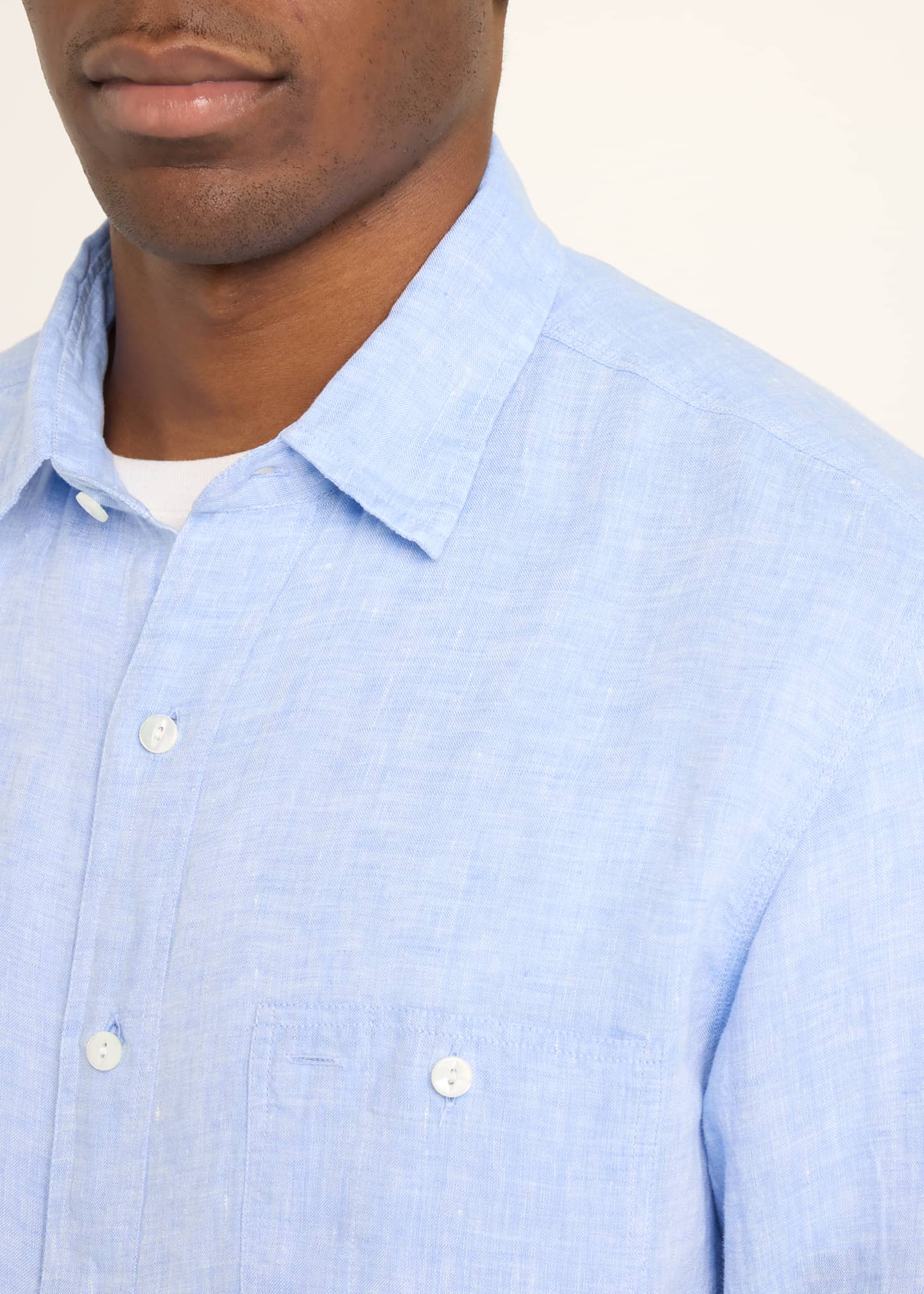 Ralph Lauren Purple Label Men s Cassis Linen Chambray Shirt