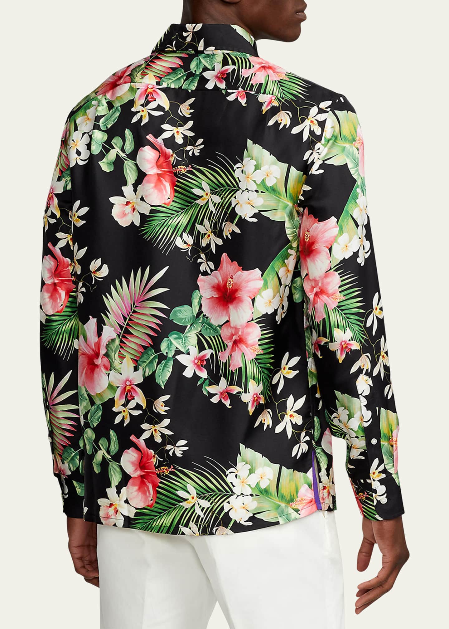 Ralph lauren silk shirt mens shop