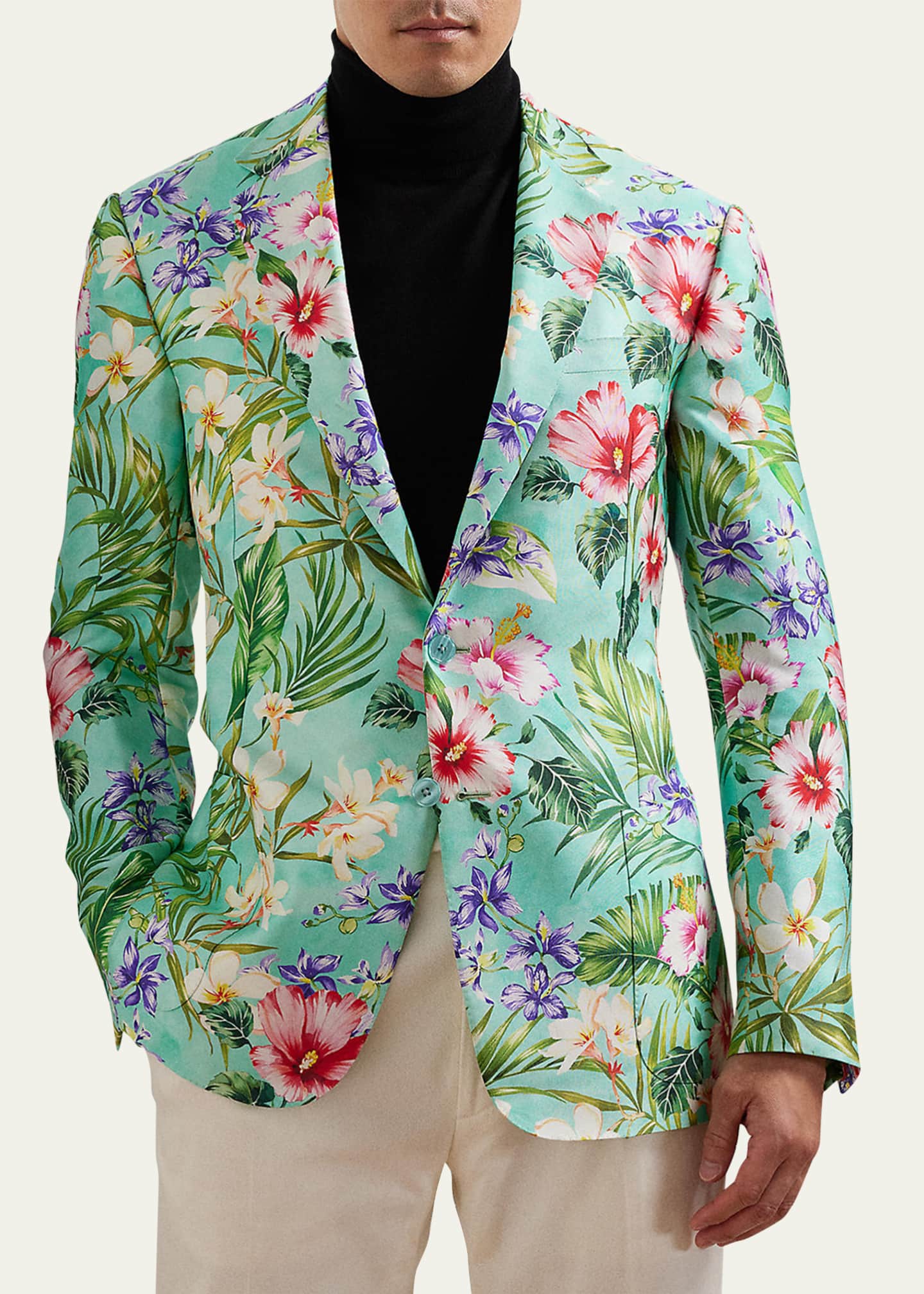 Floral coat new arrivals for men