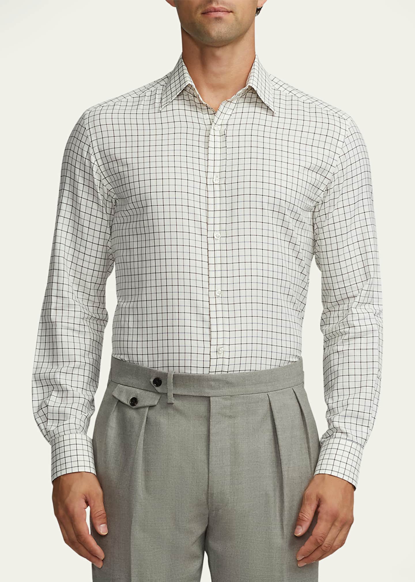 Ralph lauren tattersall top shirt