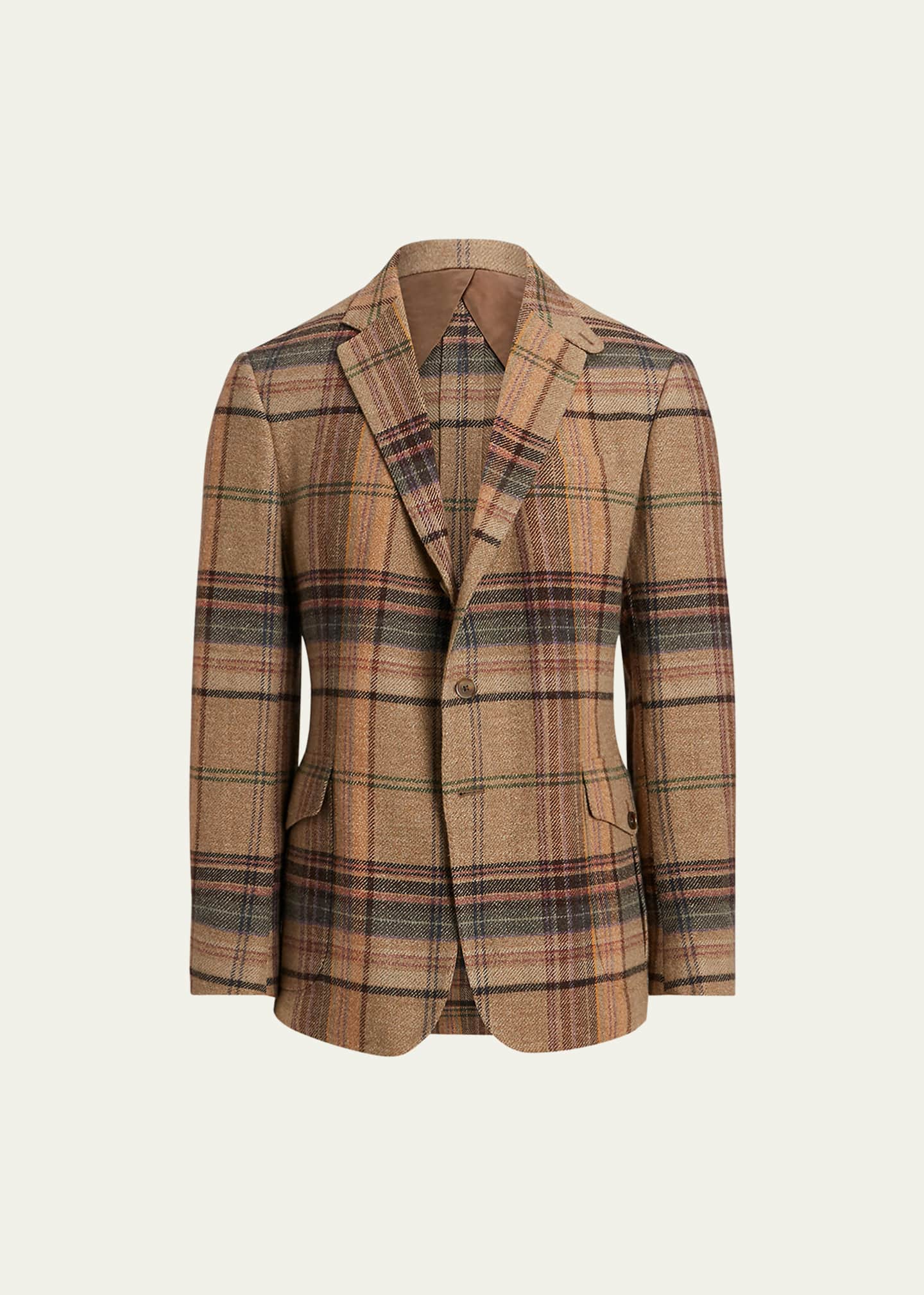 Ralph Lauren Purple Label Men's Kent Hand-Tailored Plaid Tweed Sport Coat -  Bergdorf Goodman