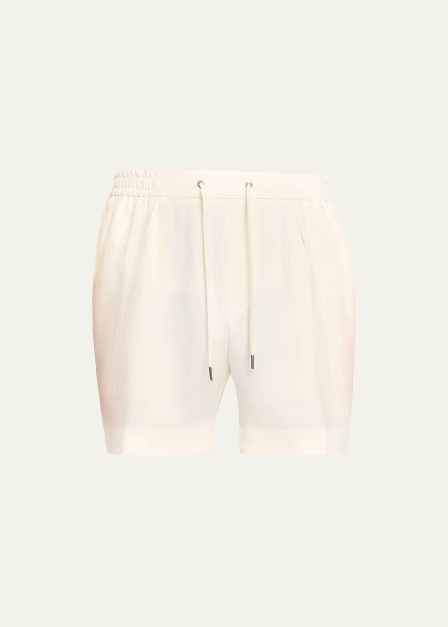 Linen shorts in white - Ralph Lauren Purple Label