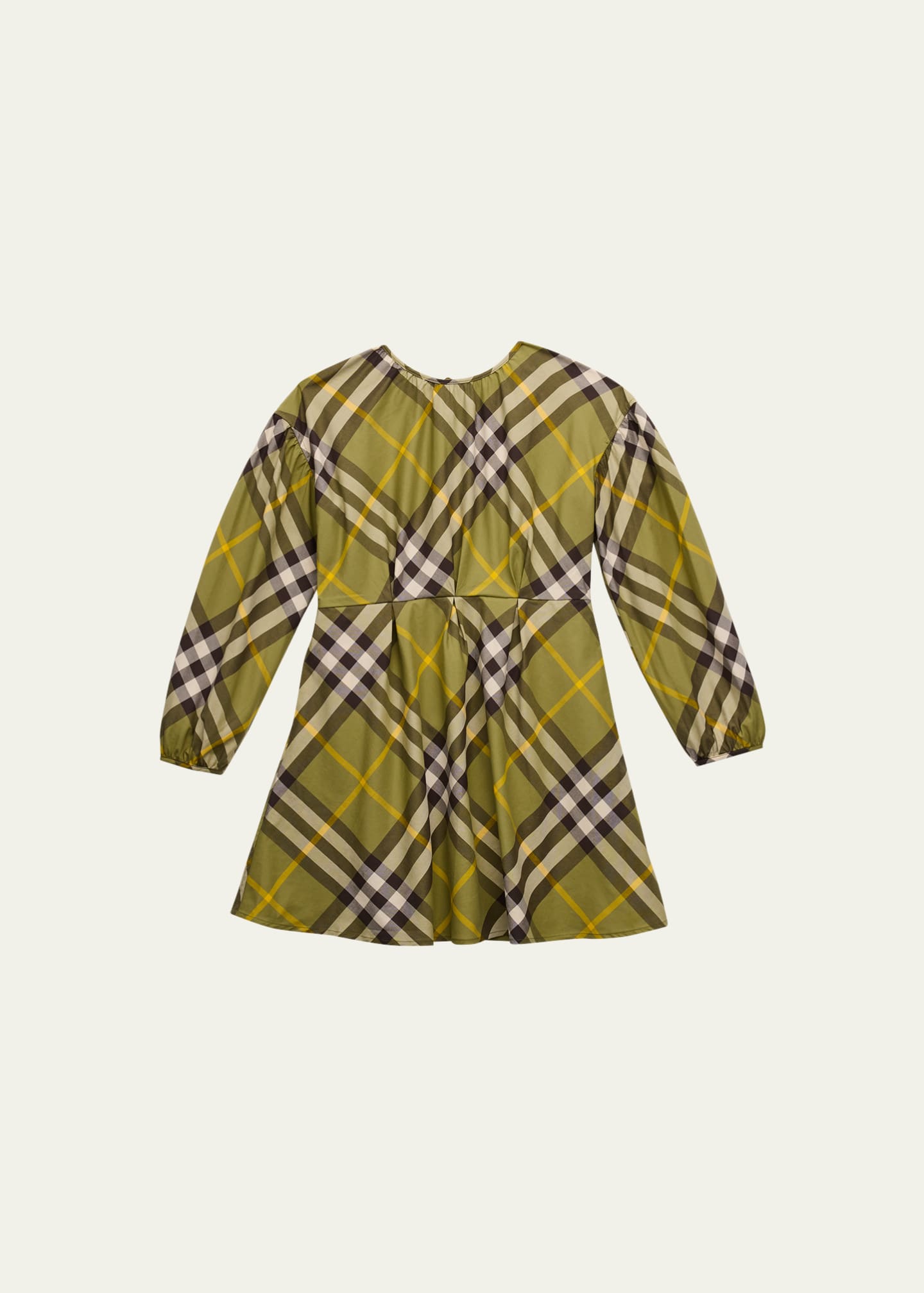 Burberry Girl s Savannah Check Dress Size 3 14 Bergdorf Goodman