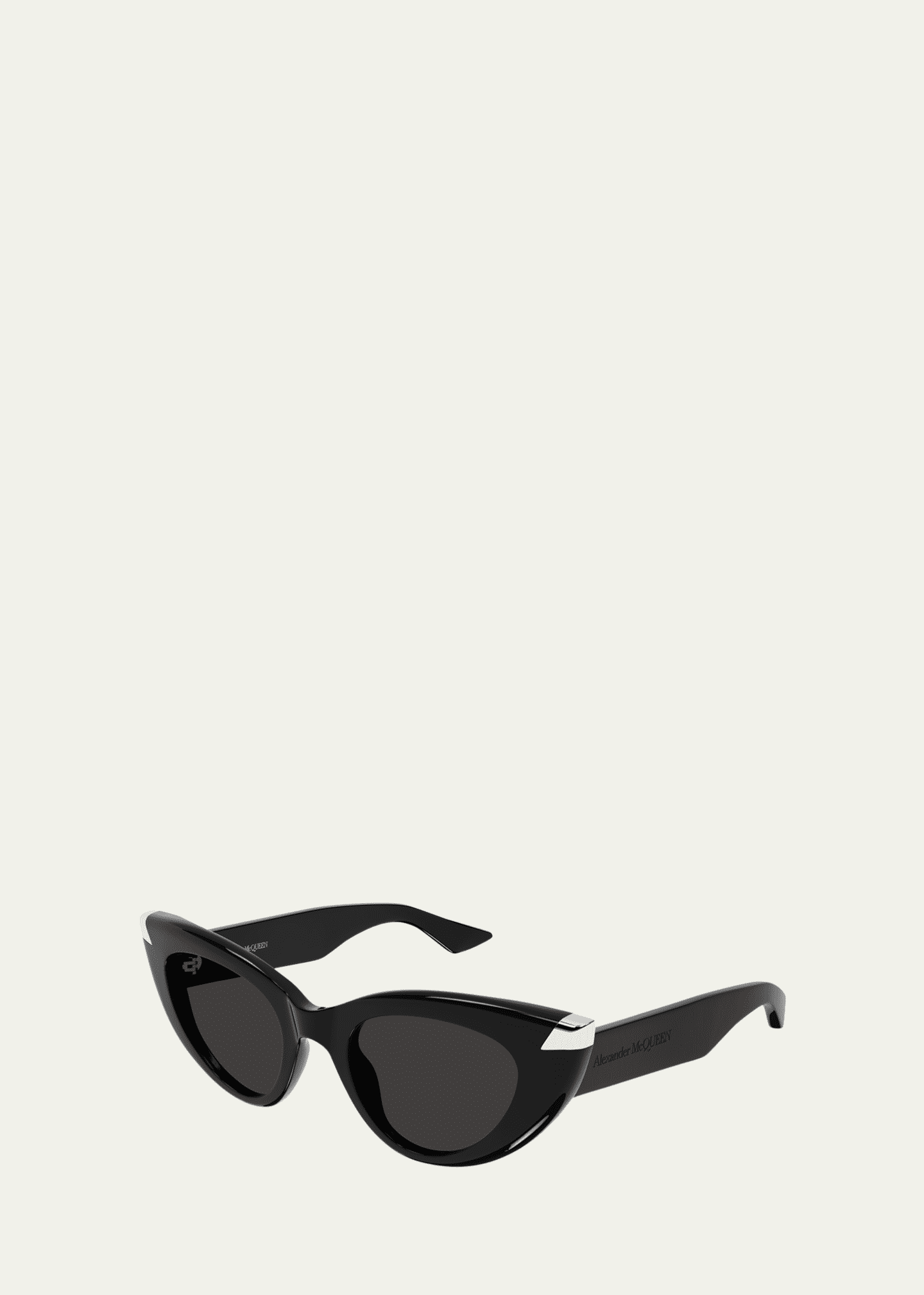 McQueen Sleek Acetate Cat-Eye Sunglasses Image 2 of 2