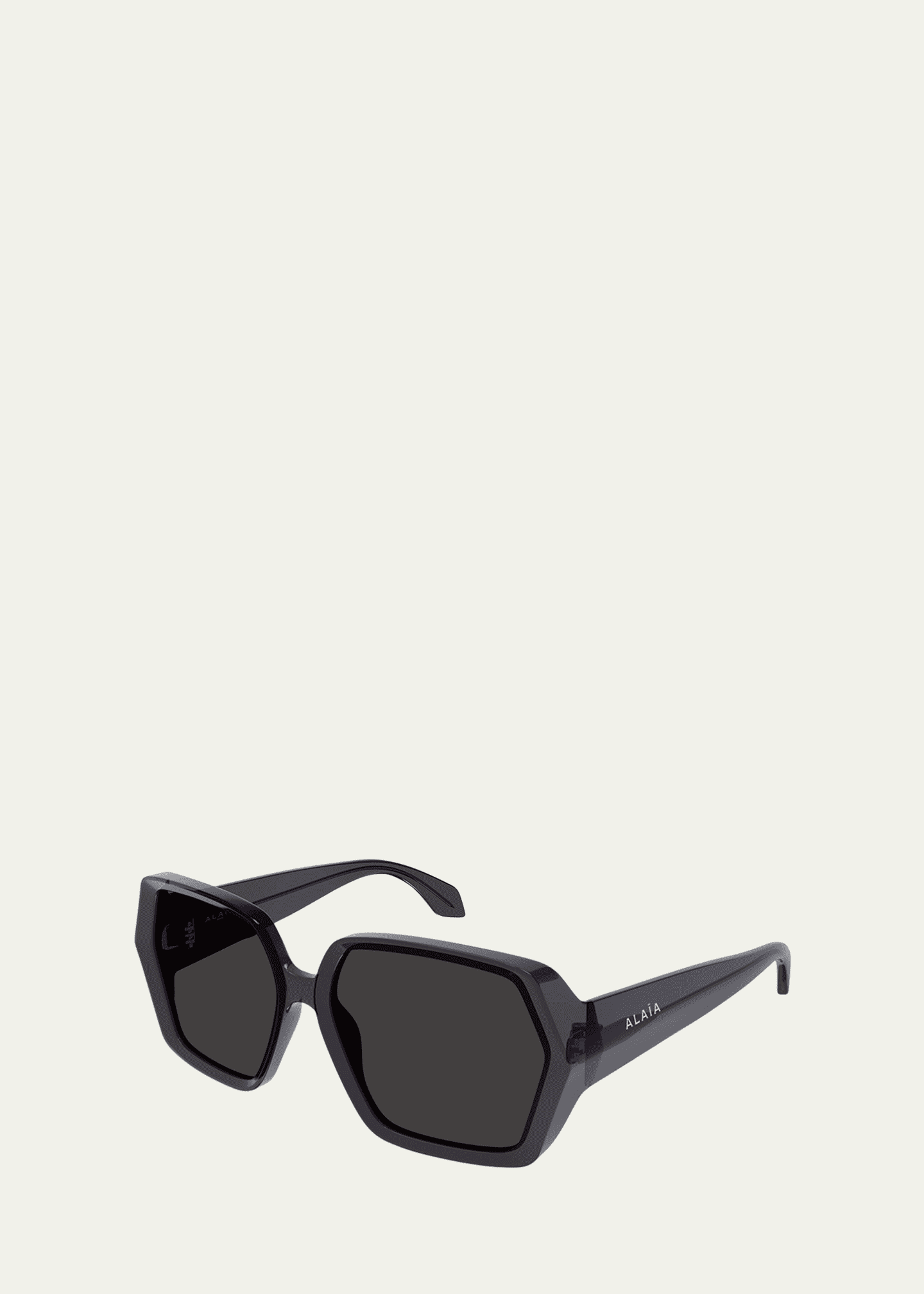 ALAIA Logo Acetate Butterfly Sunglasses Image 2 of 2