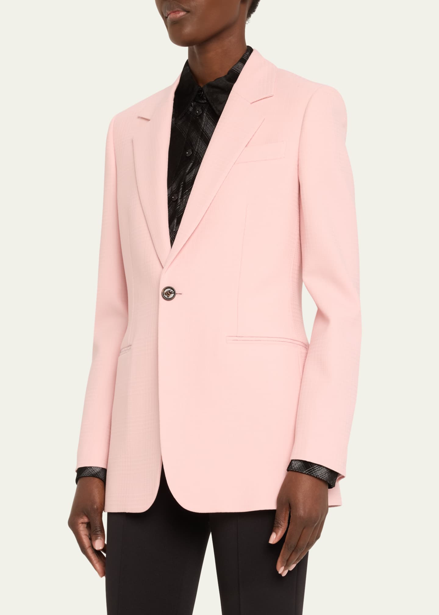 Burberry Slim Fit Wool Blazer Jacket Bergdorf Goodman