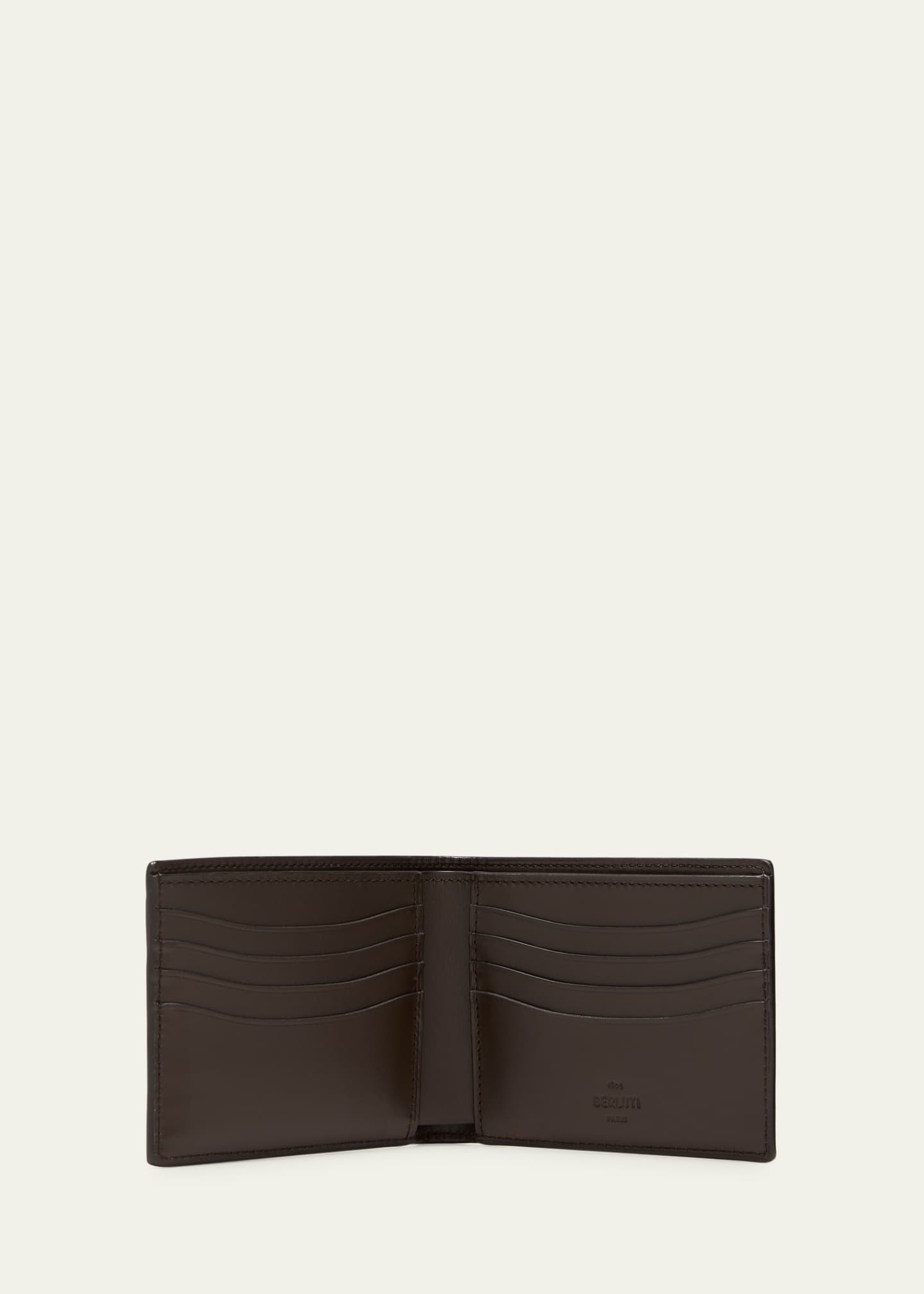 Berluti Men's Makore Slim Scritto Leather Bifold Wallet - Bergdorf