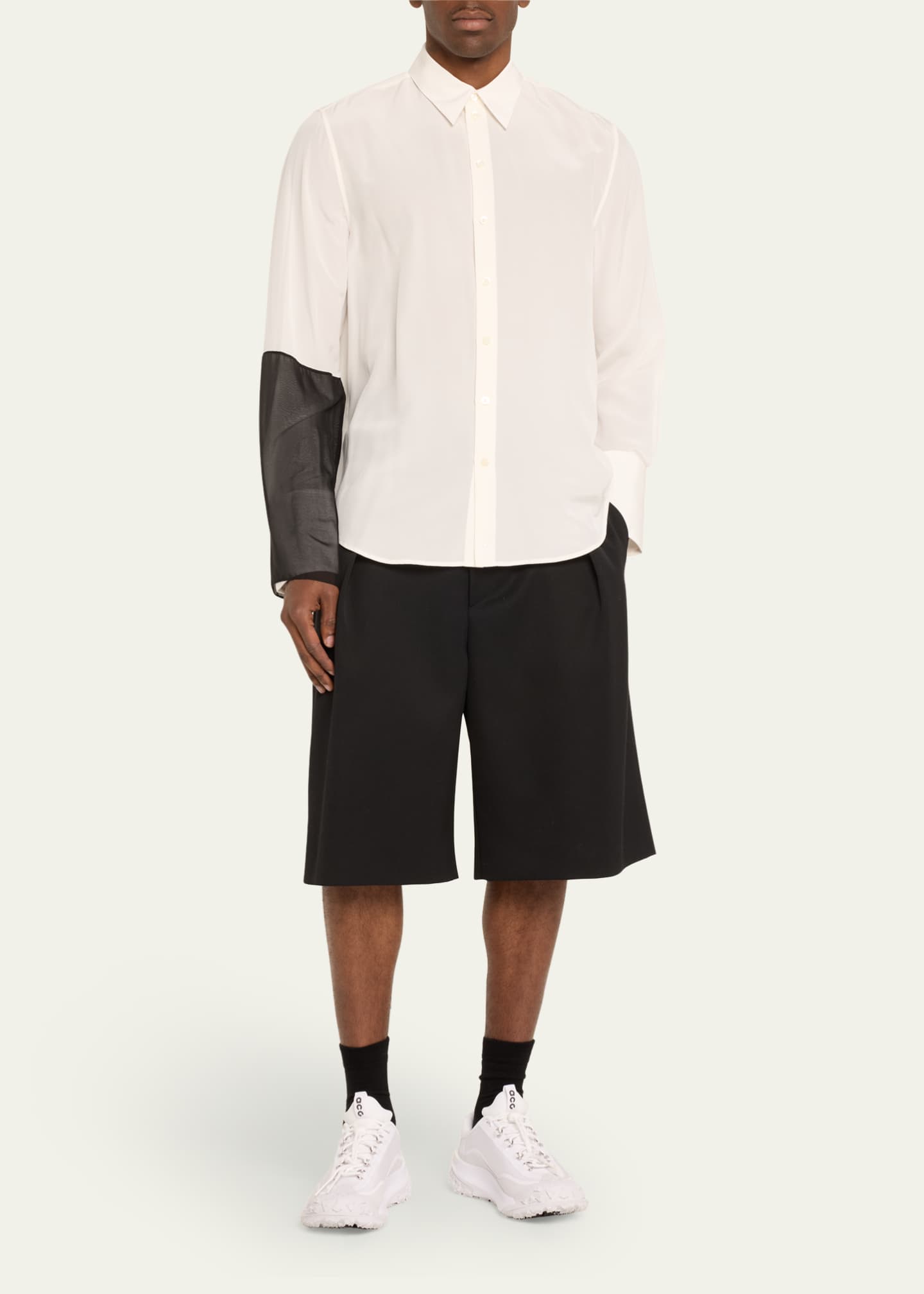 COMME DES GARCONS HOMME PLUS x Nike Men's ACG Mountain Fly 2 GORE-TEX Runner Sneakers Image 3 of 5