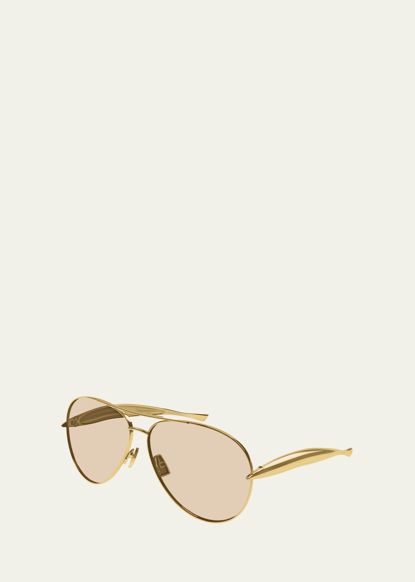 Curved aviator sunglasses hot sale