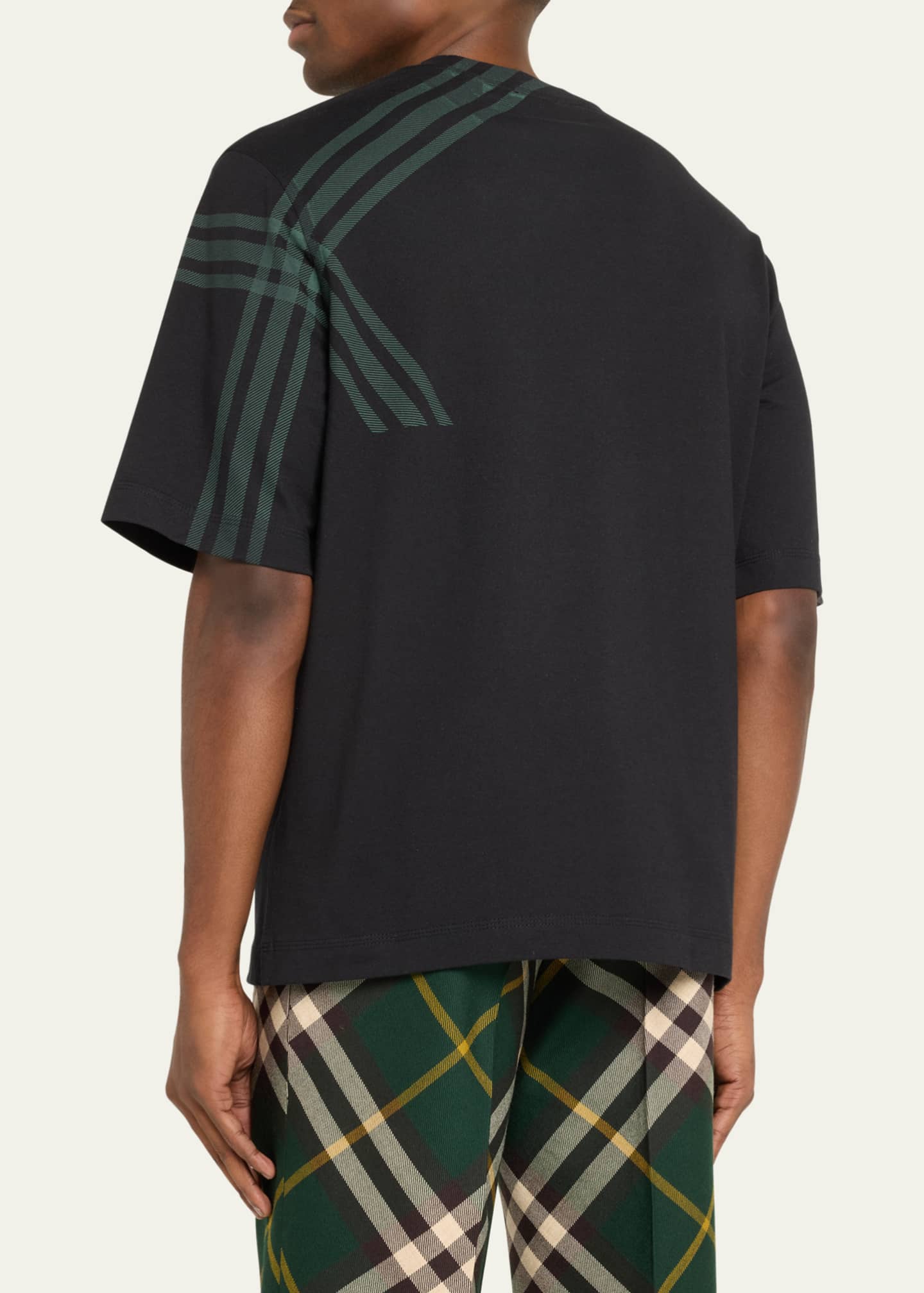 Burberry plaid 2025 t shirt