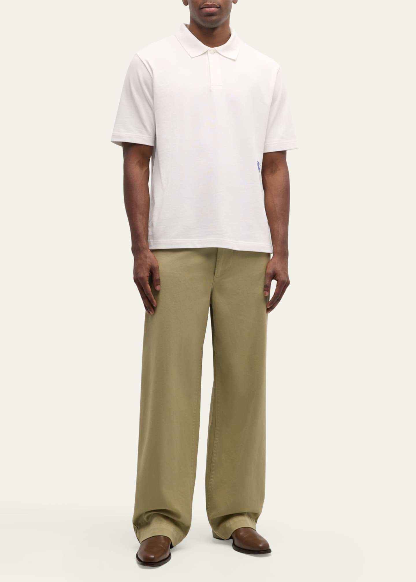 Khaki burberry shirt hotsell