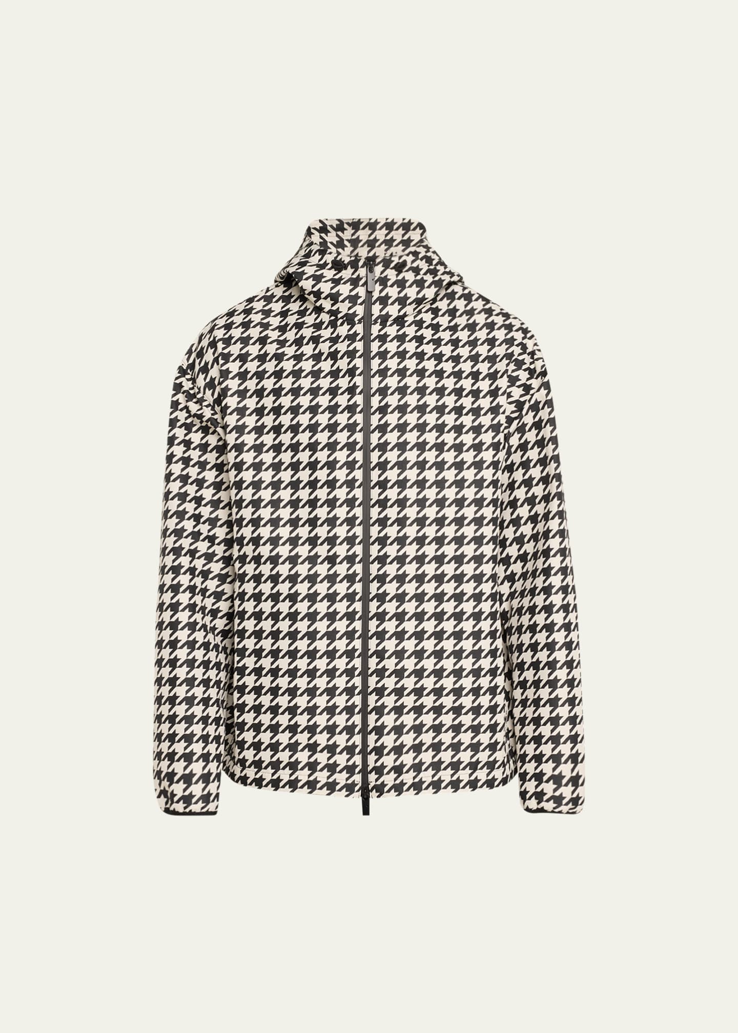 Burberry houndstooth coat outlet