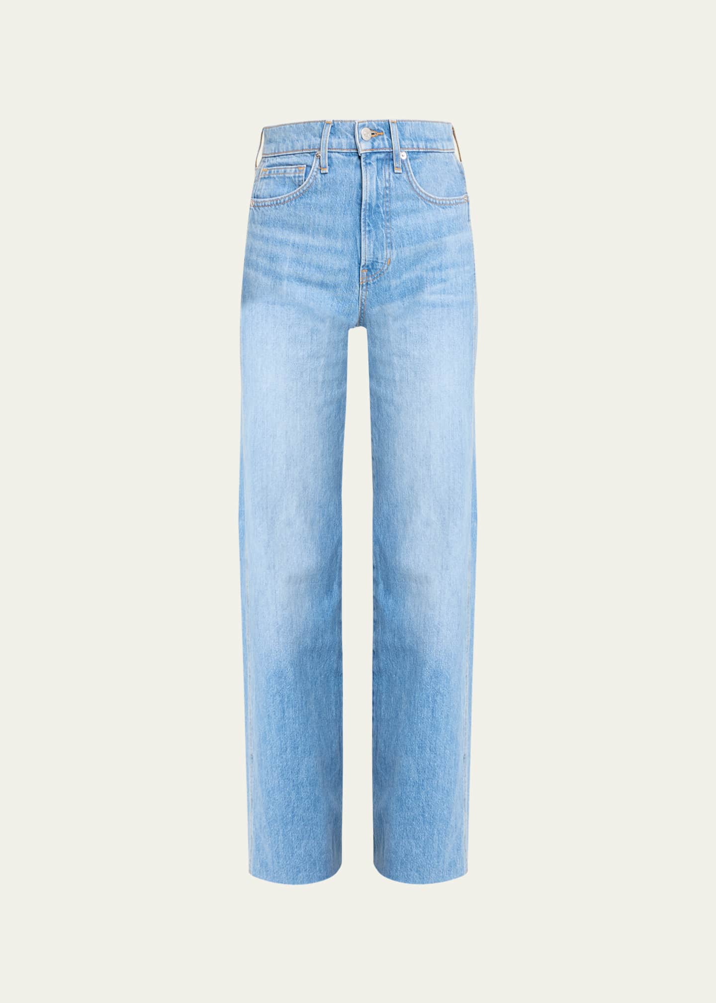 Veronica Beard Jeans Taylor High Rise Wide-Leg Jeans - Bergdorf Goodman