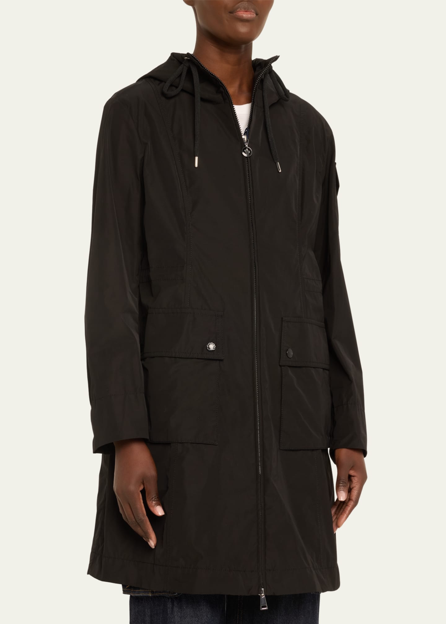 Moncler Laerte Long Parka Jacket