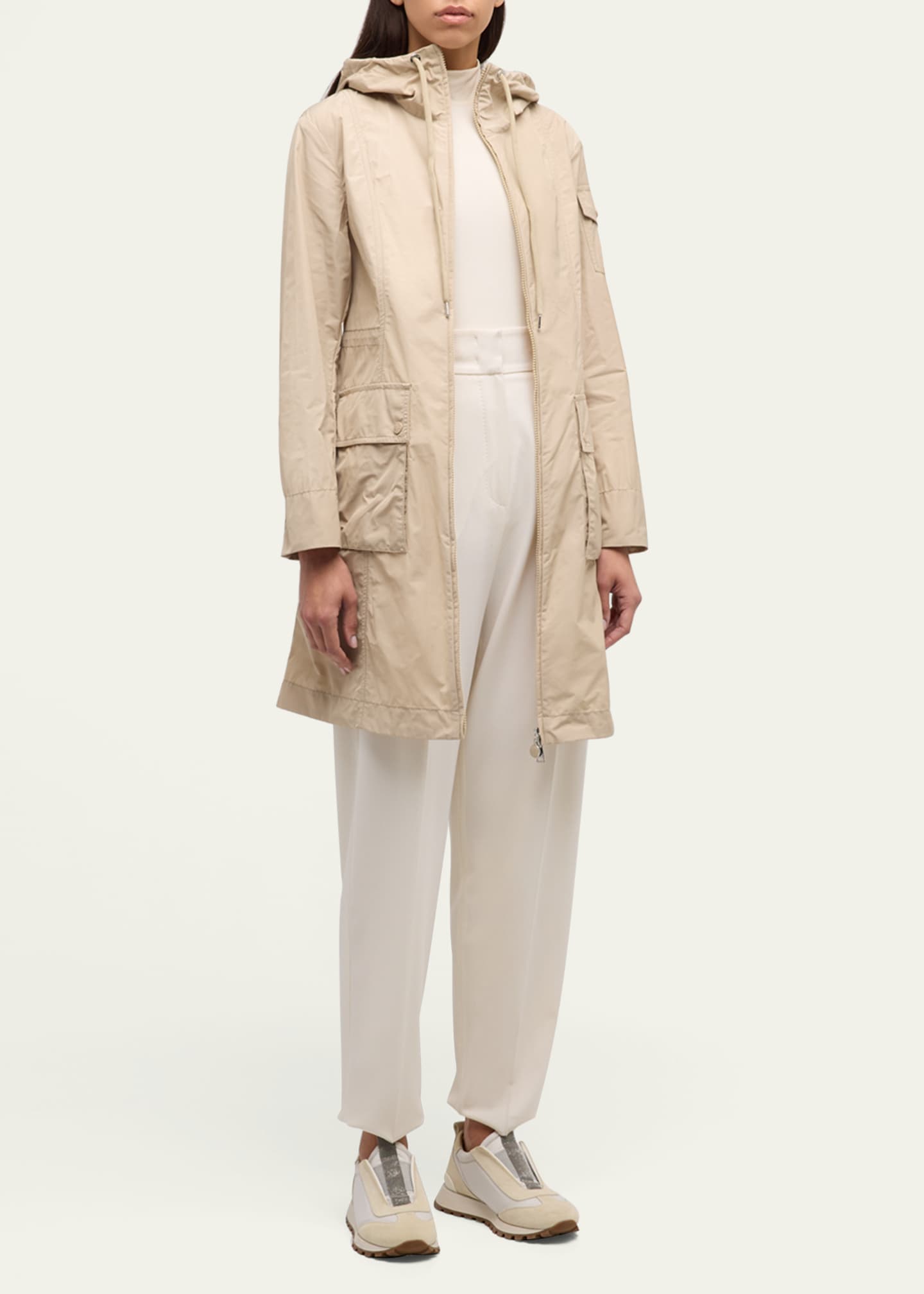 Moncler Laerte Long Parka Jacket - Bergdorf Goodman Moncler Laerte Long Parka Jacket - Bergdorf Goodman