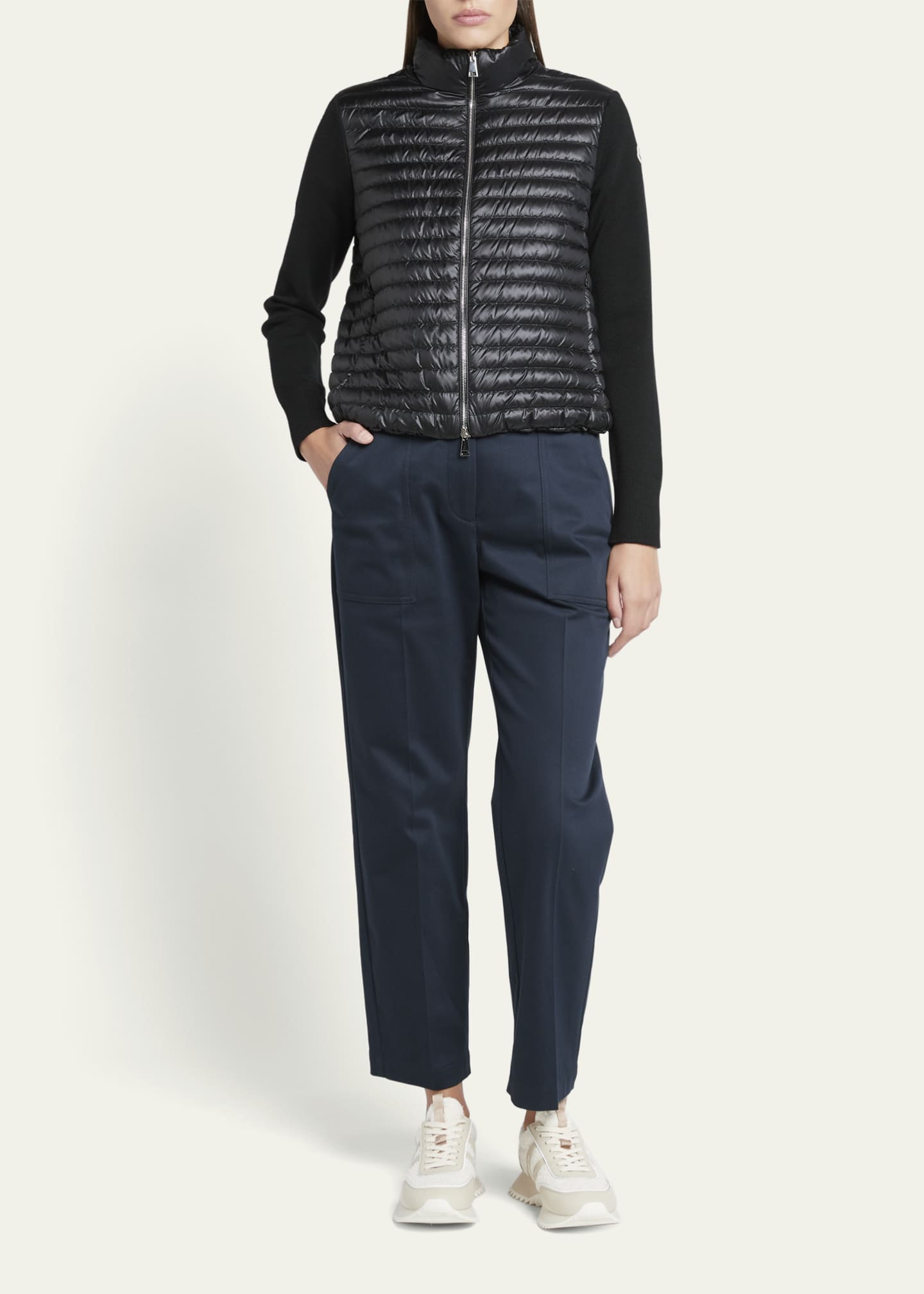 モンクレール　MAGRIA CARDIGAN XS MONCLER モンクレール MAGRIA CARDIGAN パーカー ブラック