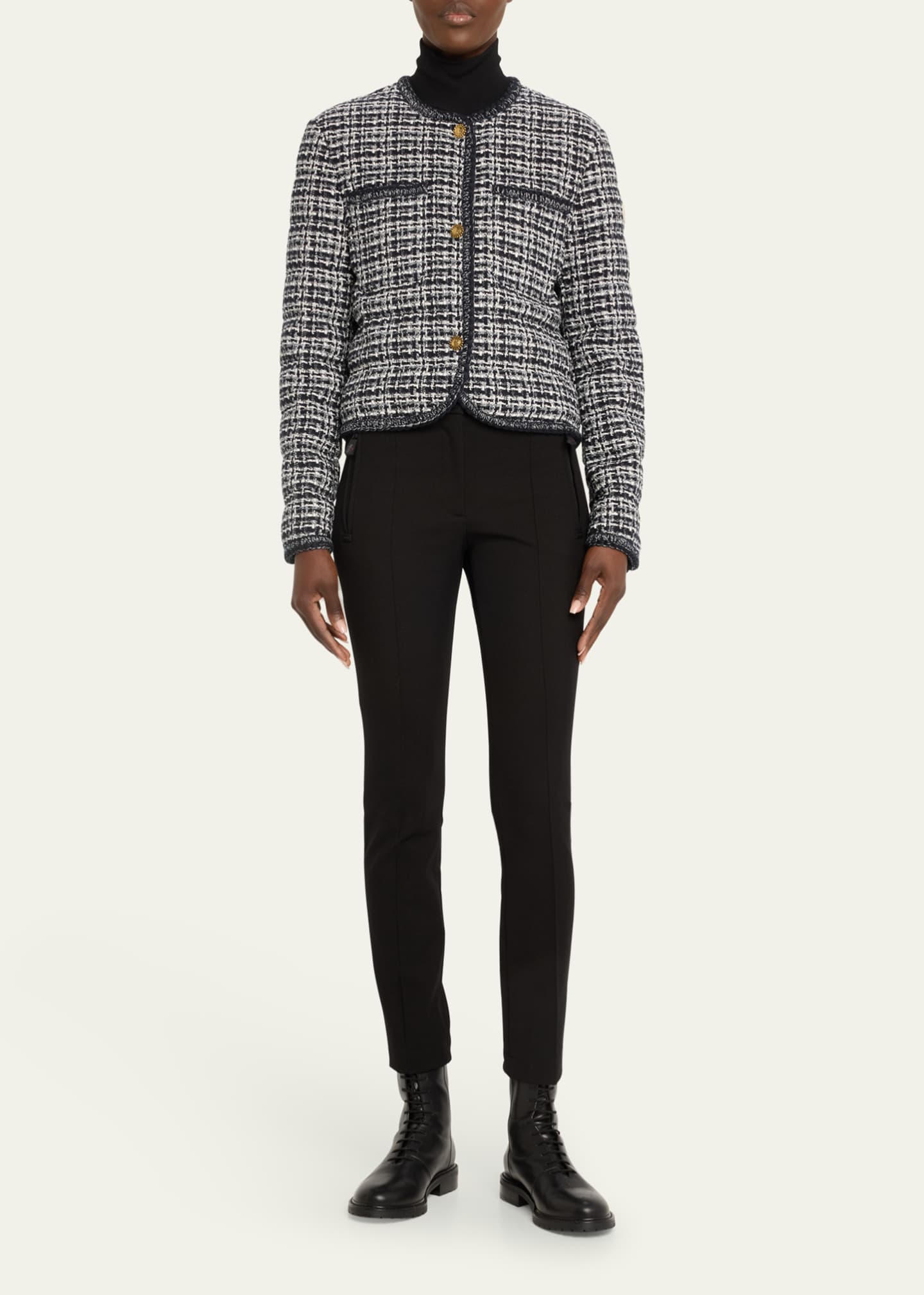 Moncler tweed jacket shop