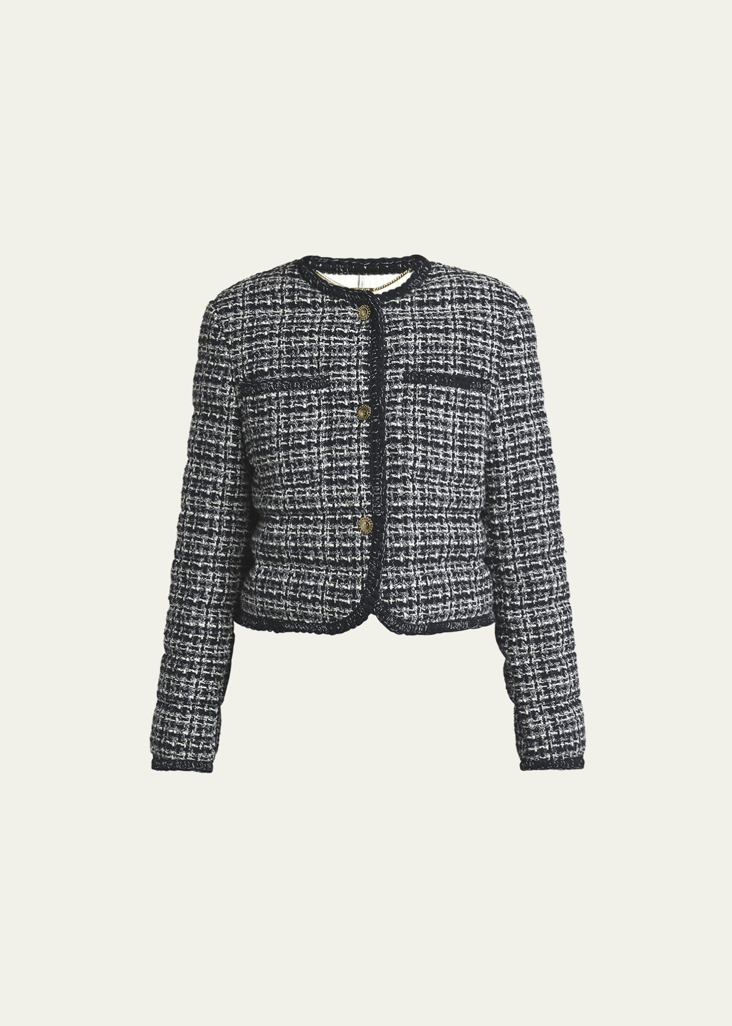 Moncler tweed jacket sale