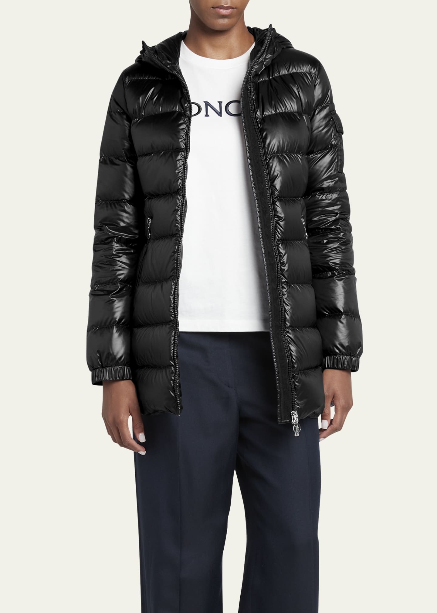 Moncler Glements Hooded Puffer Parka Jacket - Bergdorf Goodman