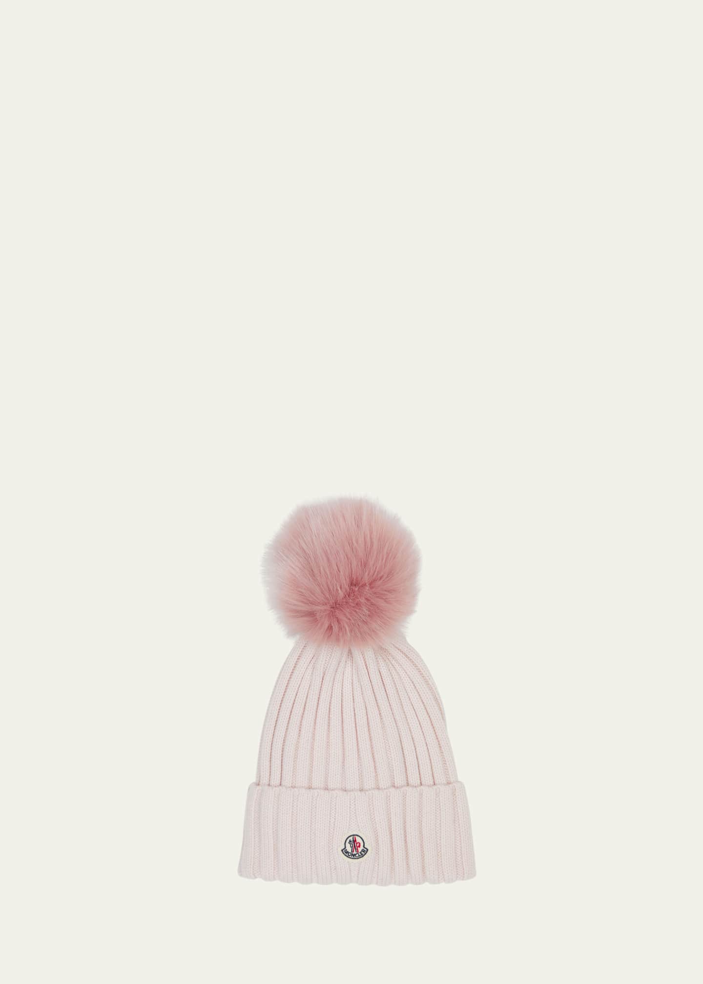Moncler fur beanie sale