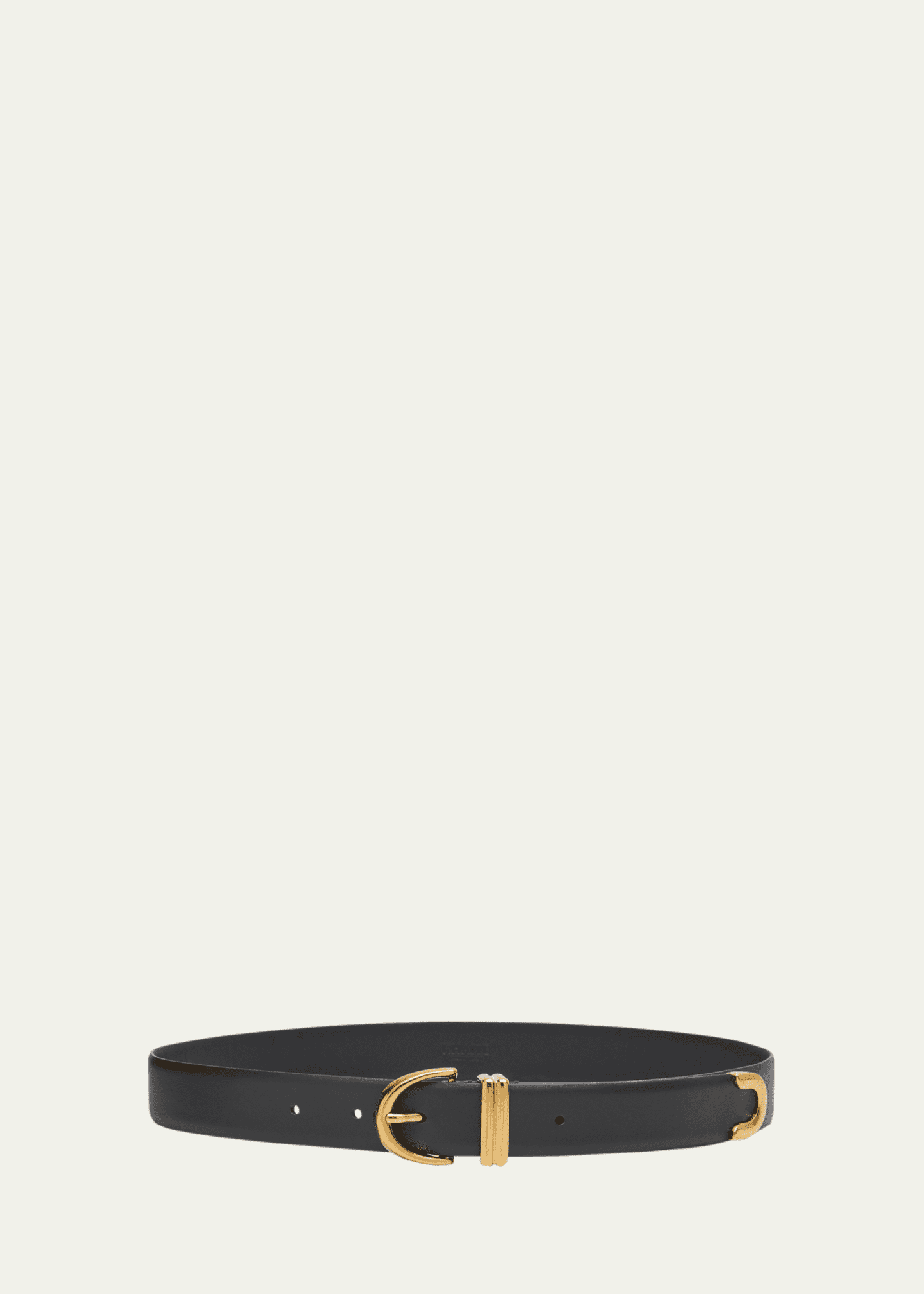 Khaite Bambi Skinny Leather Belt Image 1 of 2