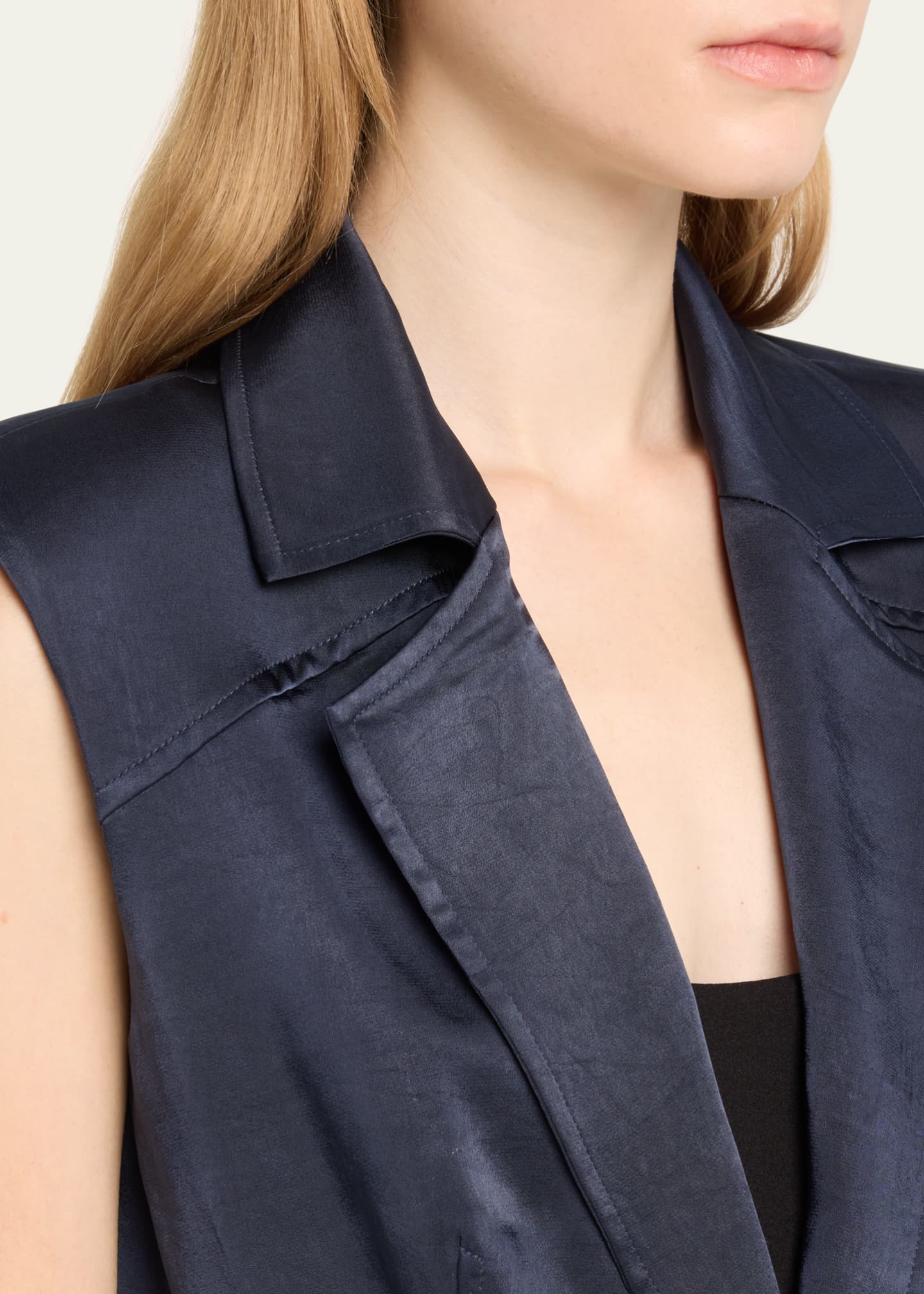 Ramy Brook Angie Suiting Vest - Bergdorf Goodman