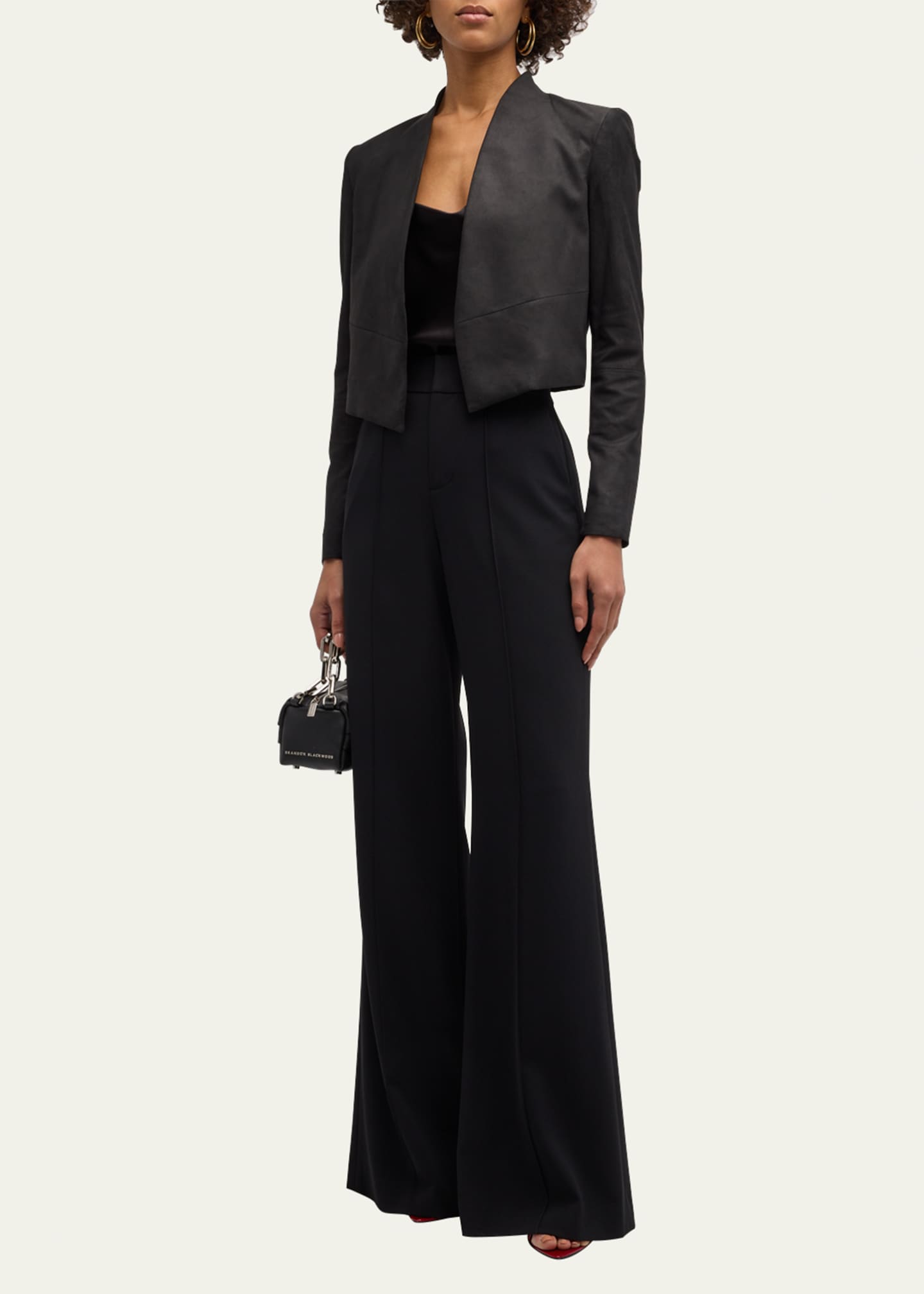 Alice and olivia harvey suede jacket store