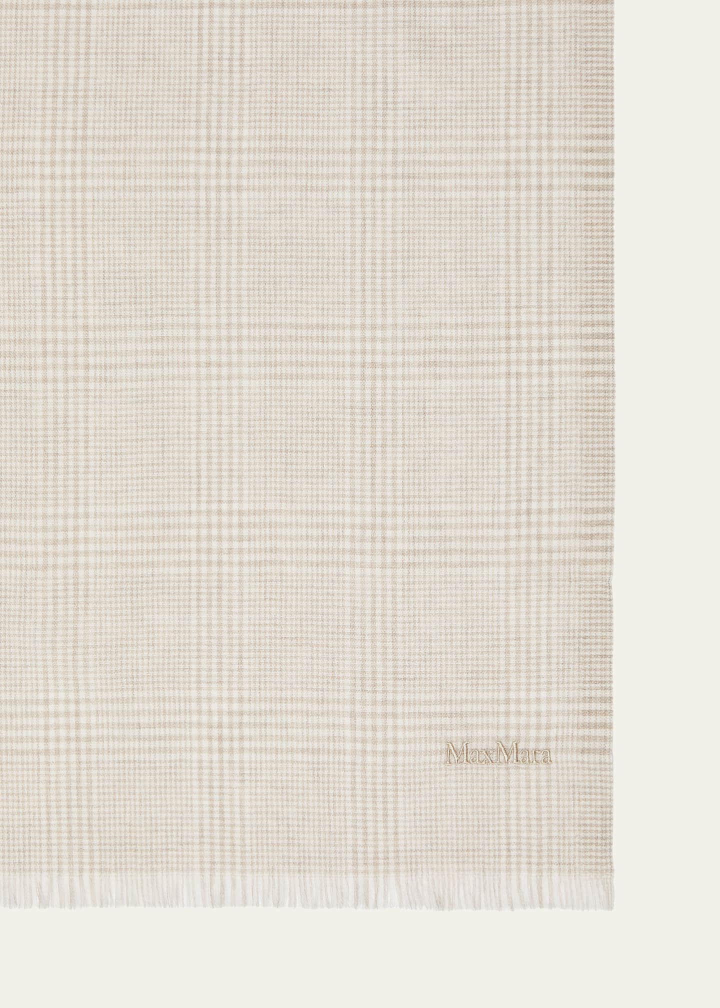 Max Mara Janzir Virgin Wool Scarf Image 4 of 4