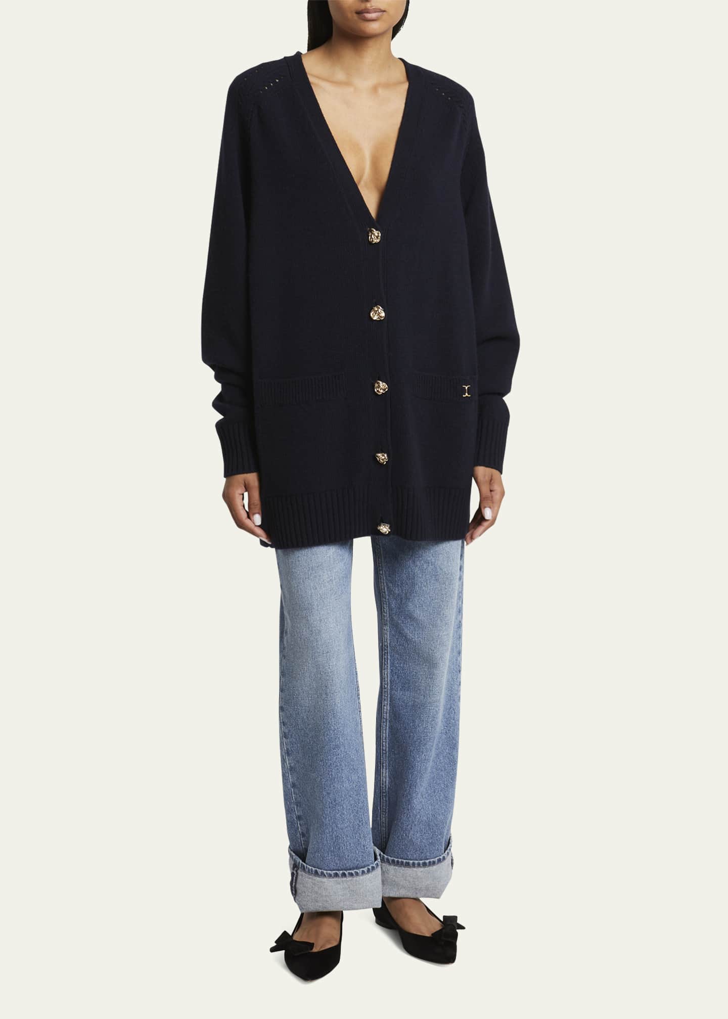 Chloe hot sale cashmere cardigan