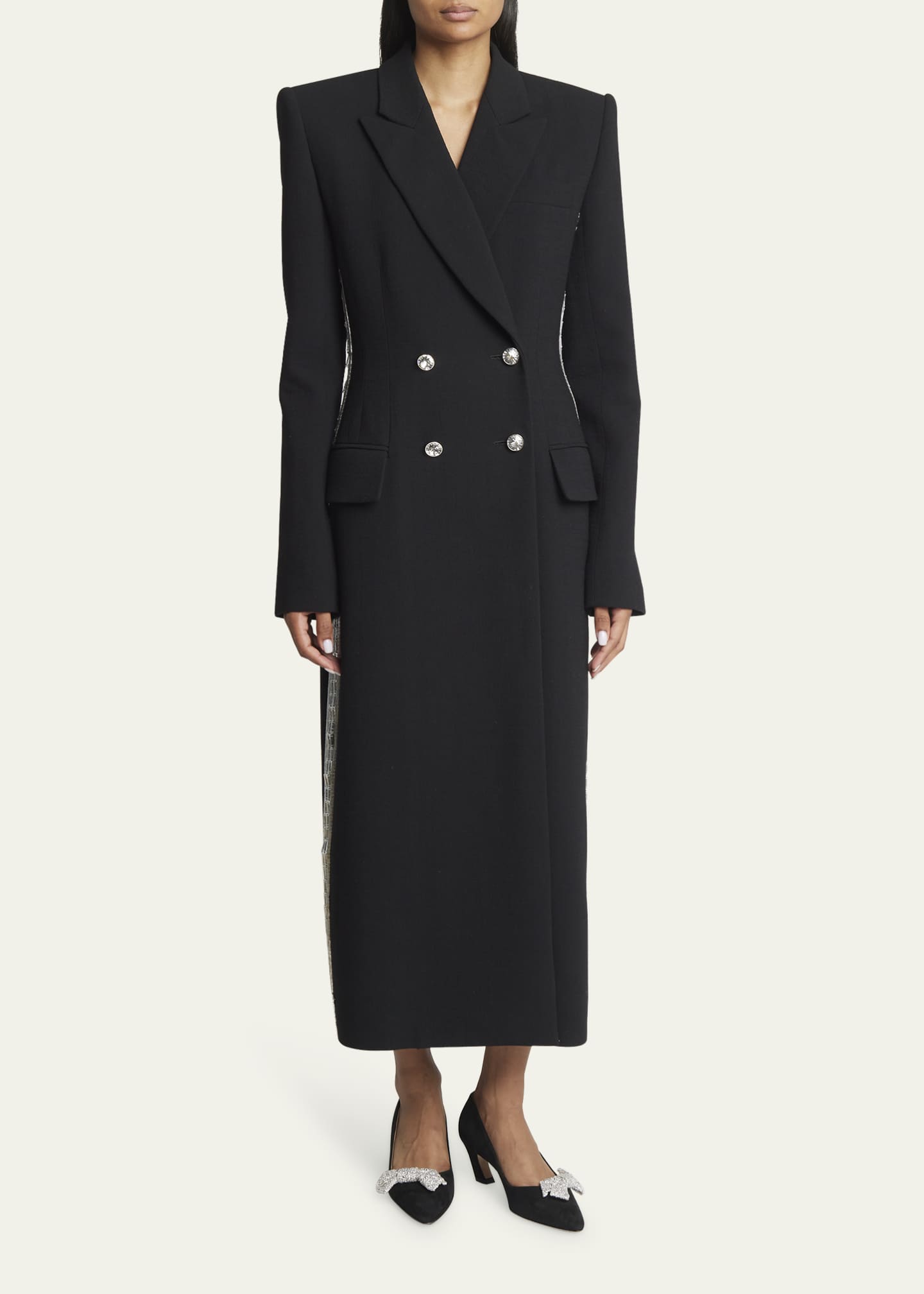 Chloe double top breasted wool coat