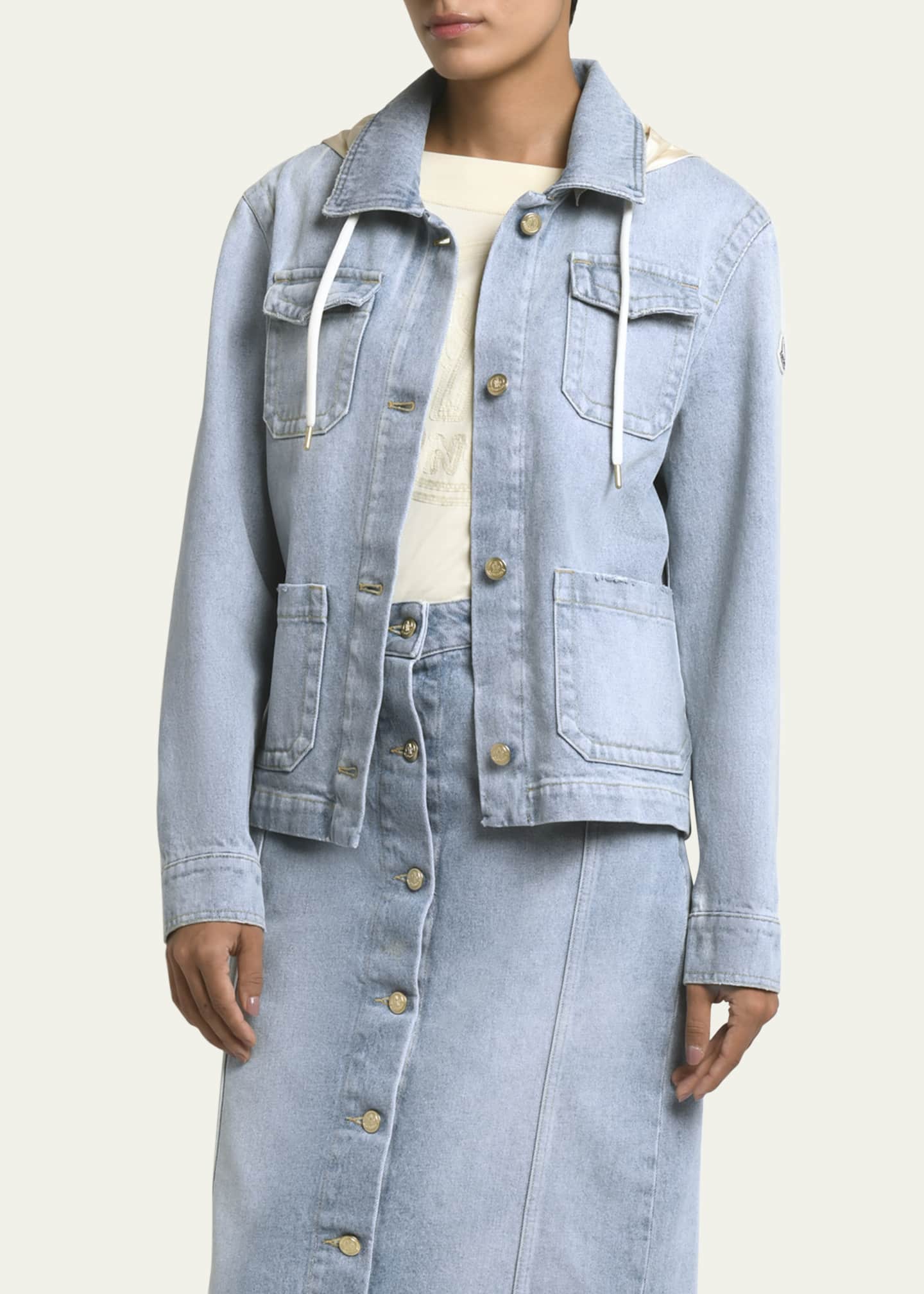 Moncler jean jacket store