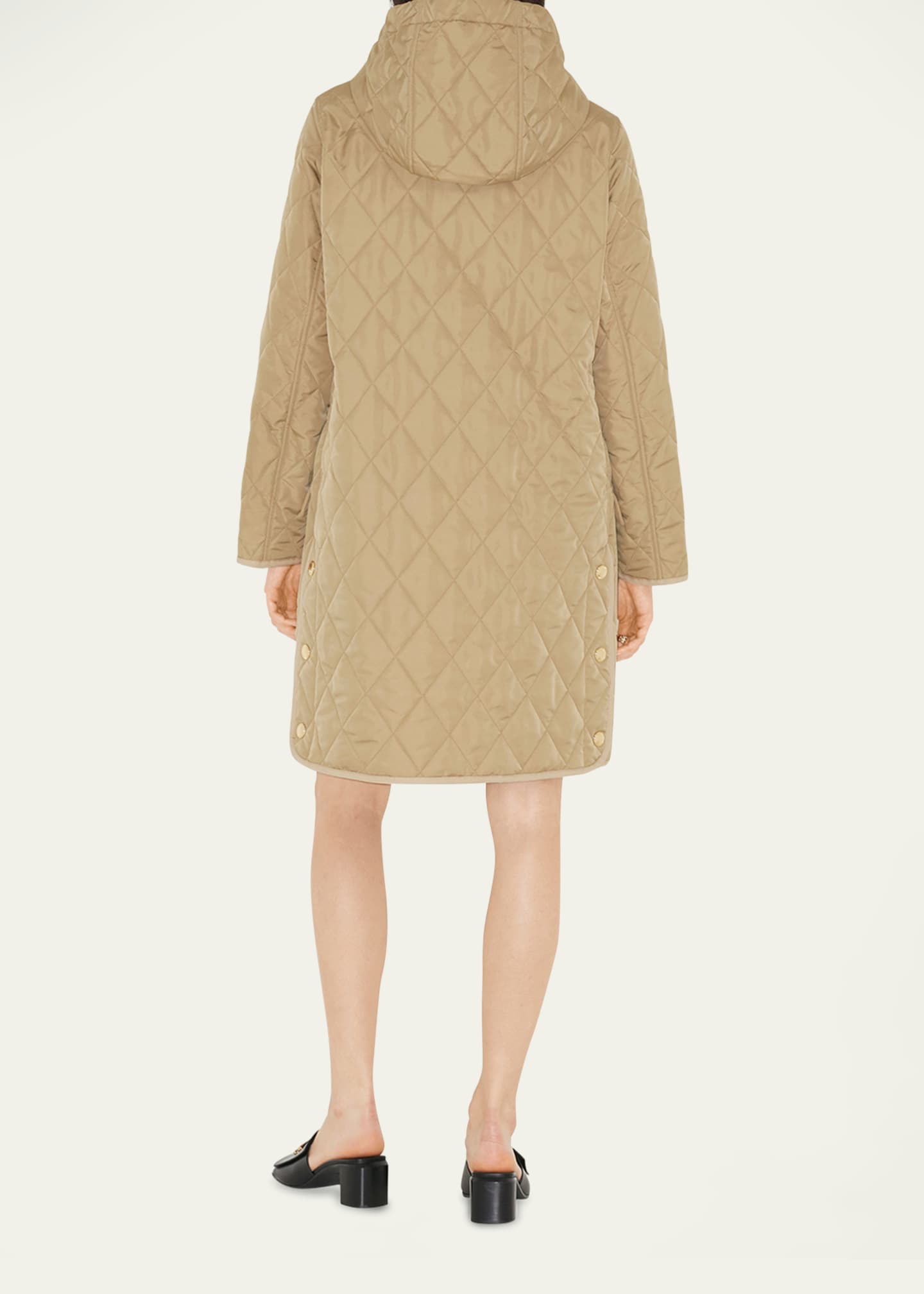 Burberry Roxby Quilted Hooded Coat Image 4 of 4