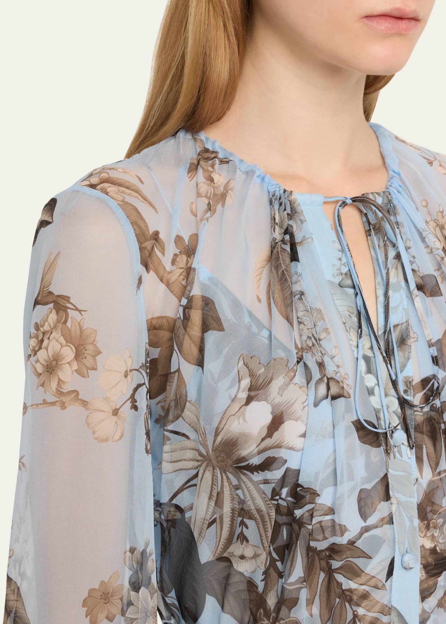Fauna front button midi dress top