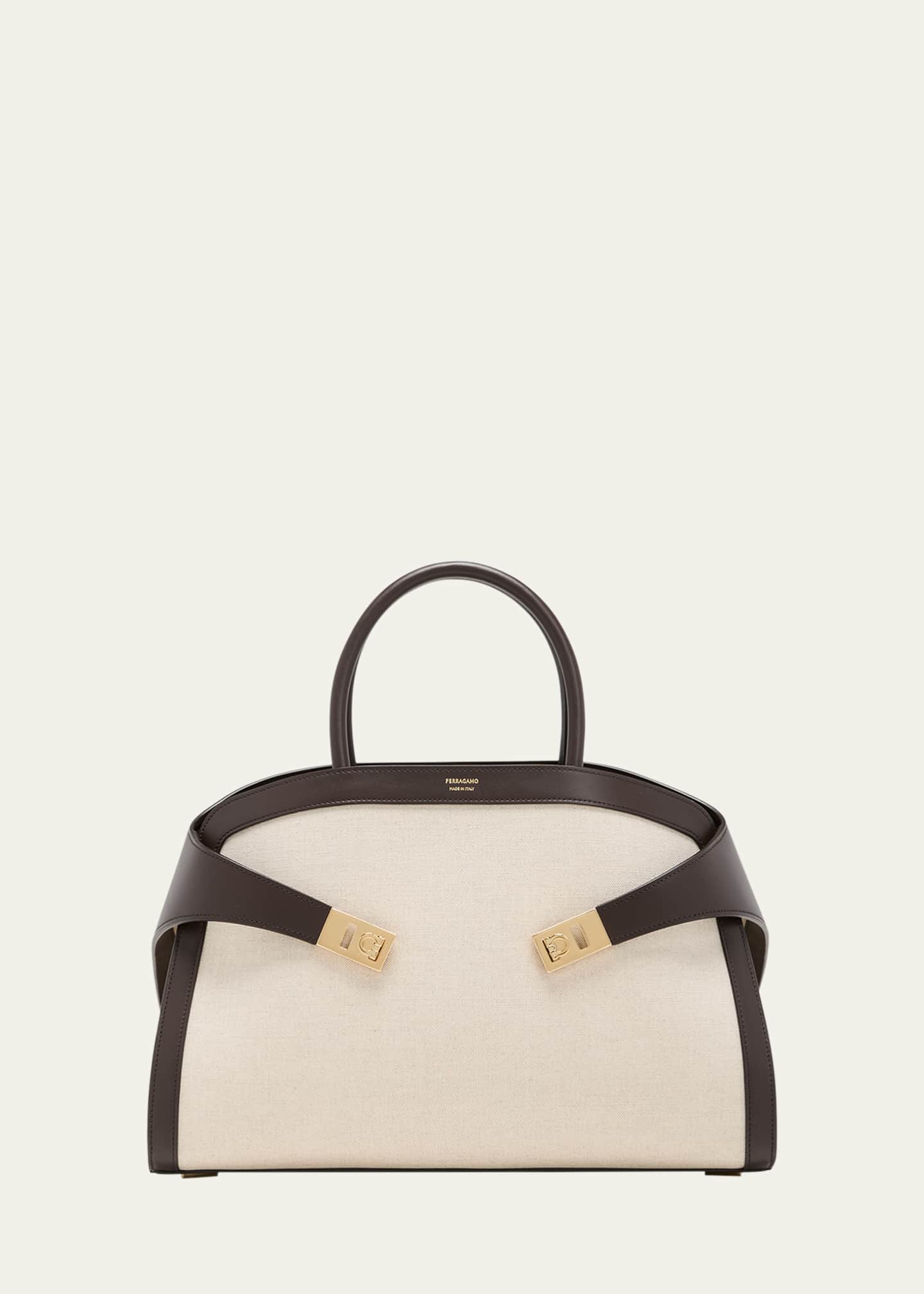 Ferragamo Hug Colorblock Top Handle Bag Image 1 of 5
