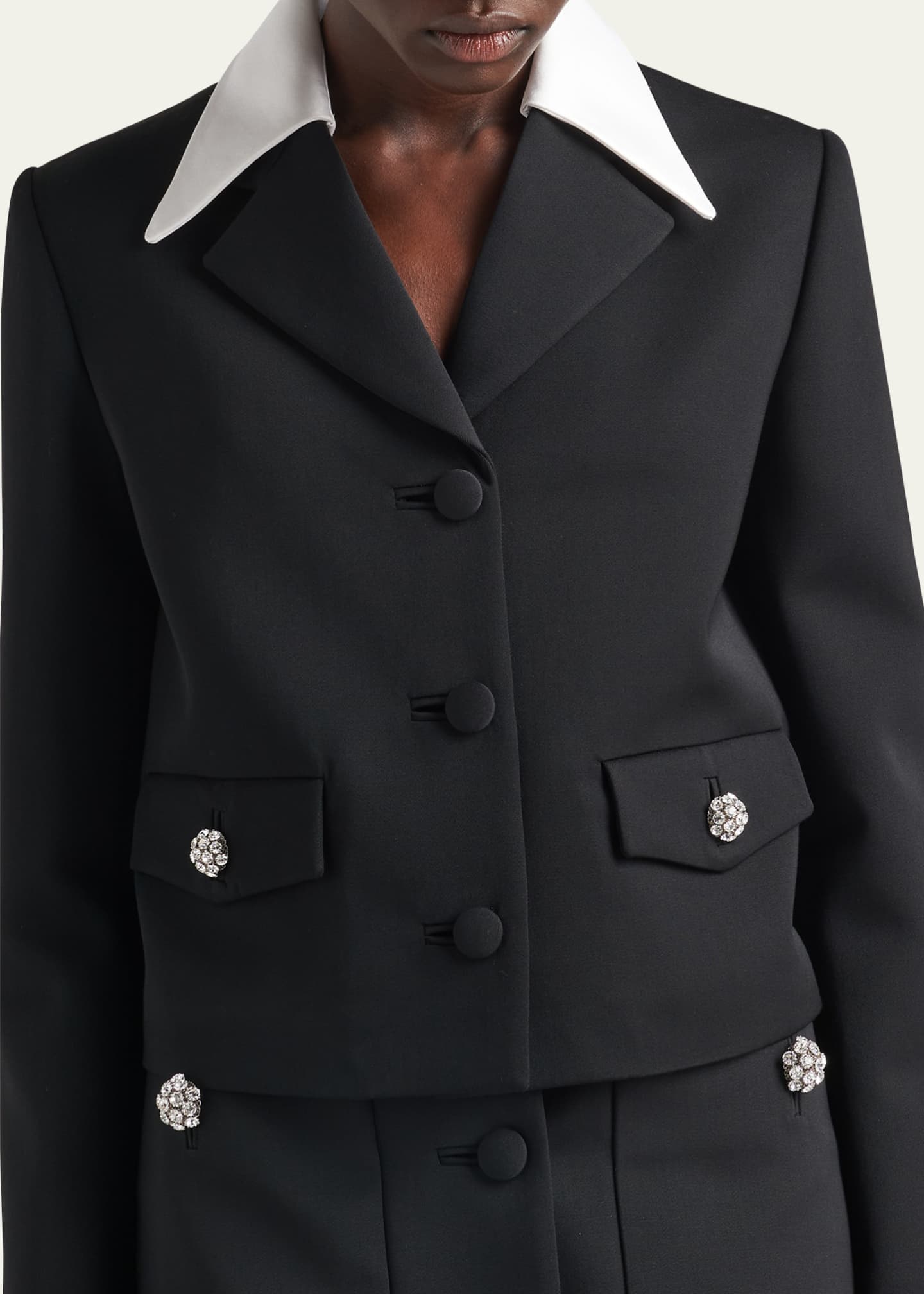 Prada wool top jacket