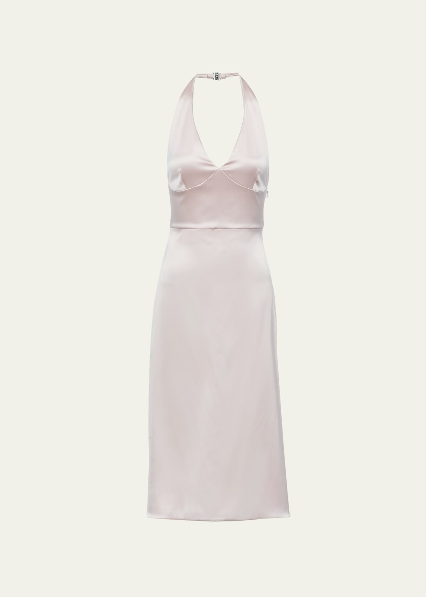 【プラダ・PRADA】Re-Edition 1995 satin halter dress Prada Re-Edition 1995 Satin Halter Dress - Bergdorf Goodman