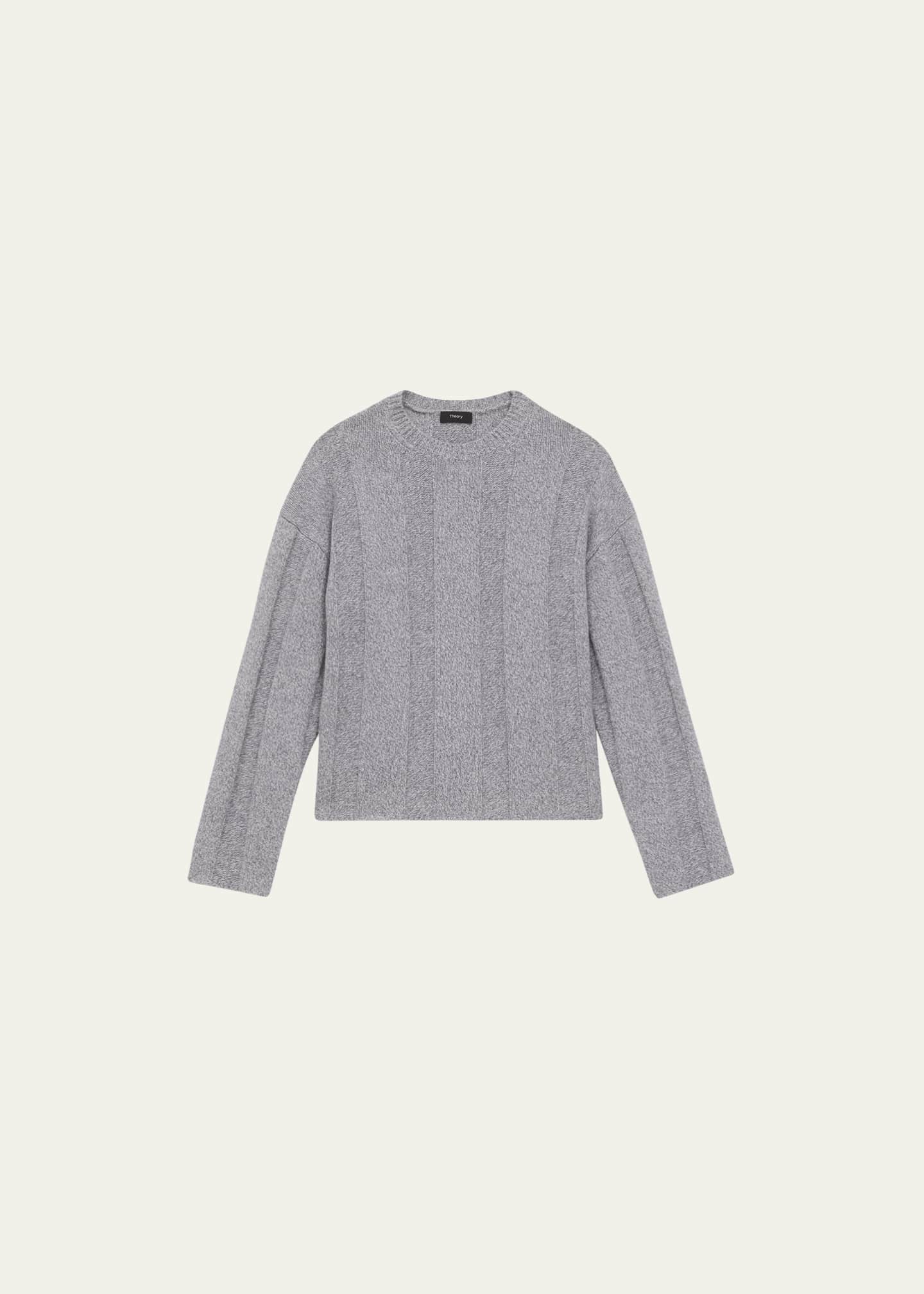 Theory cashmere knit sweatshirt 2025