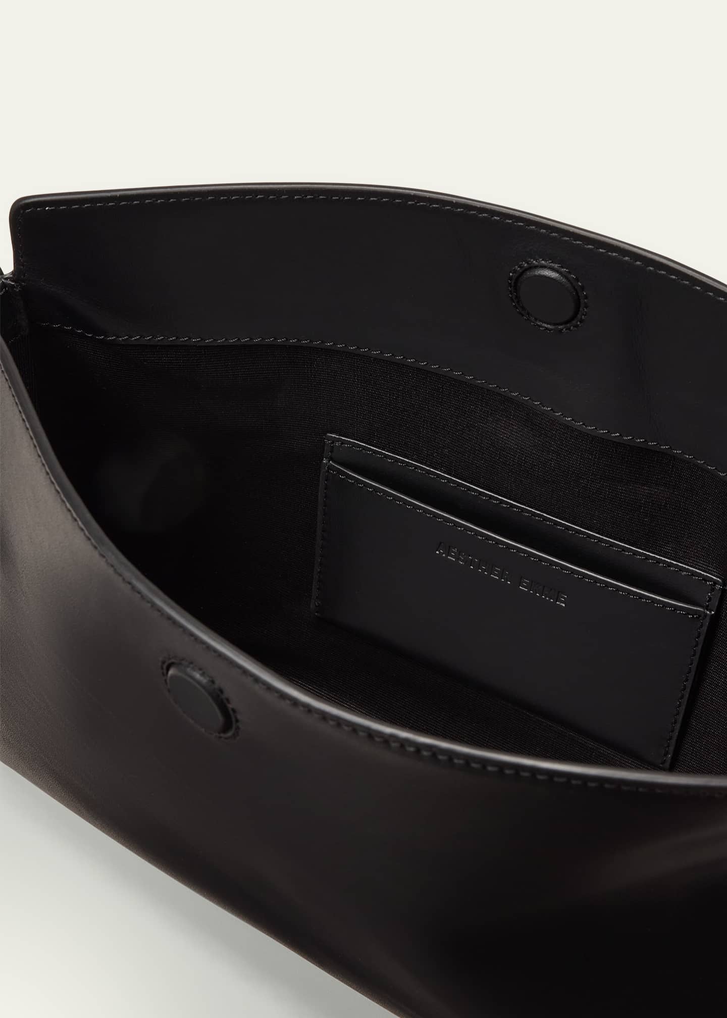 Aesther Ekme Fold-Over Flap Leather Shoulder Bag Image 4 of 5
